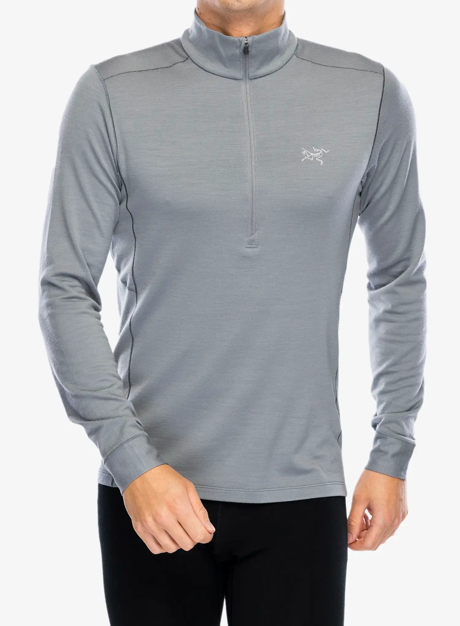 Termoaktivna dukserica Arcteryx Rho Merino Wool Zip Neck - void