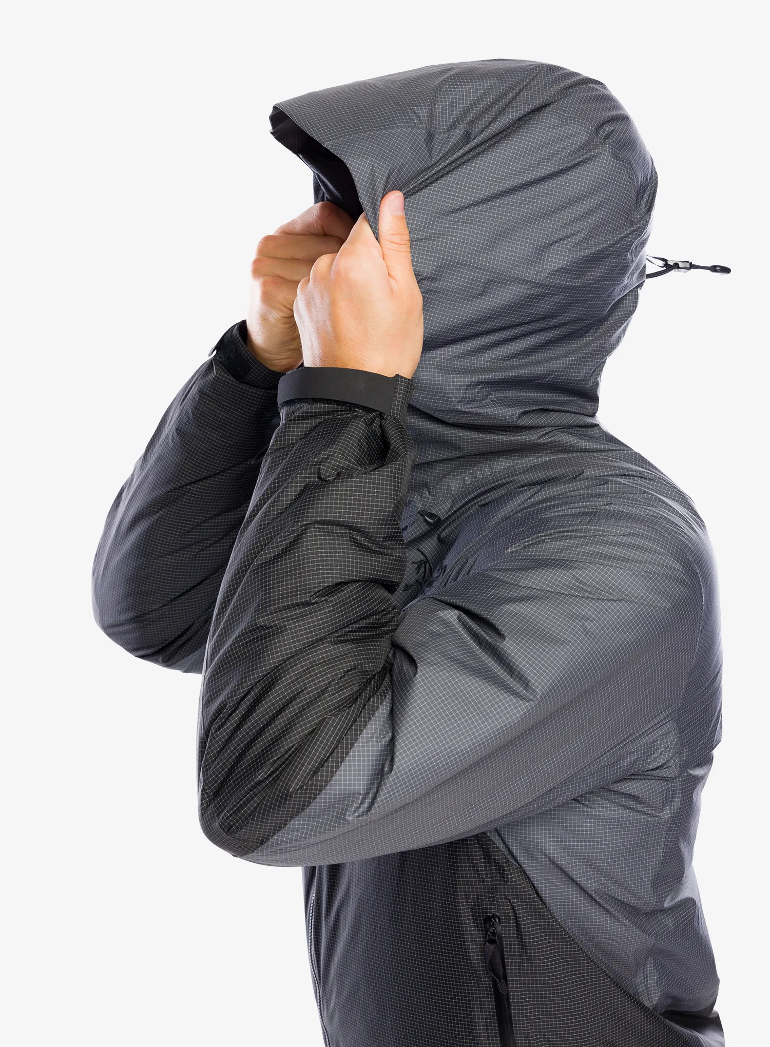 Jakna s postavom Arcteryx Rush Insulated Jacket - graphite/black