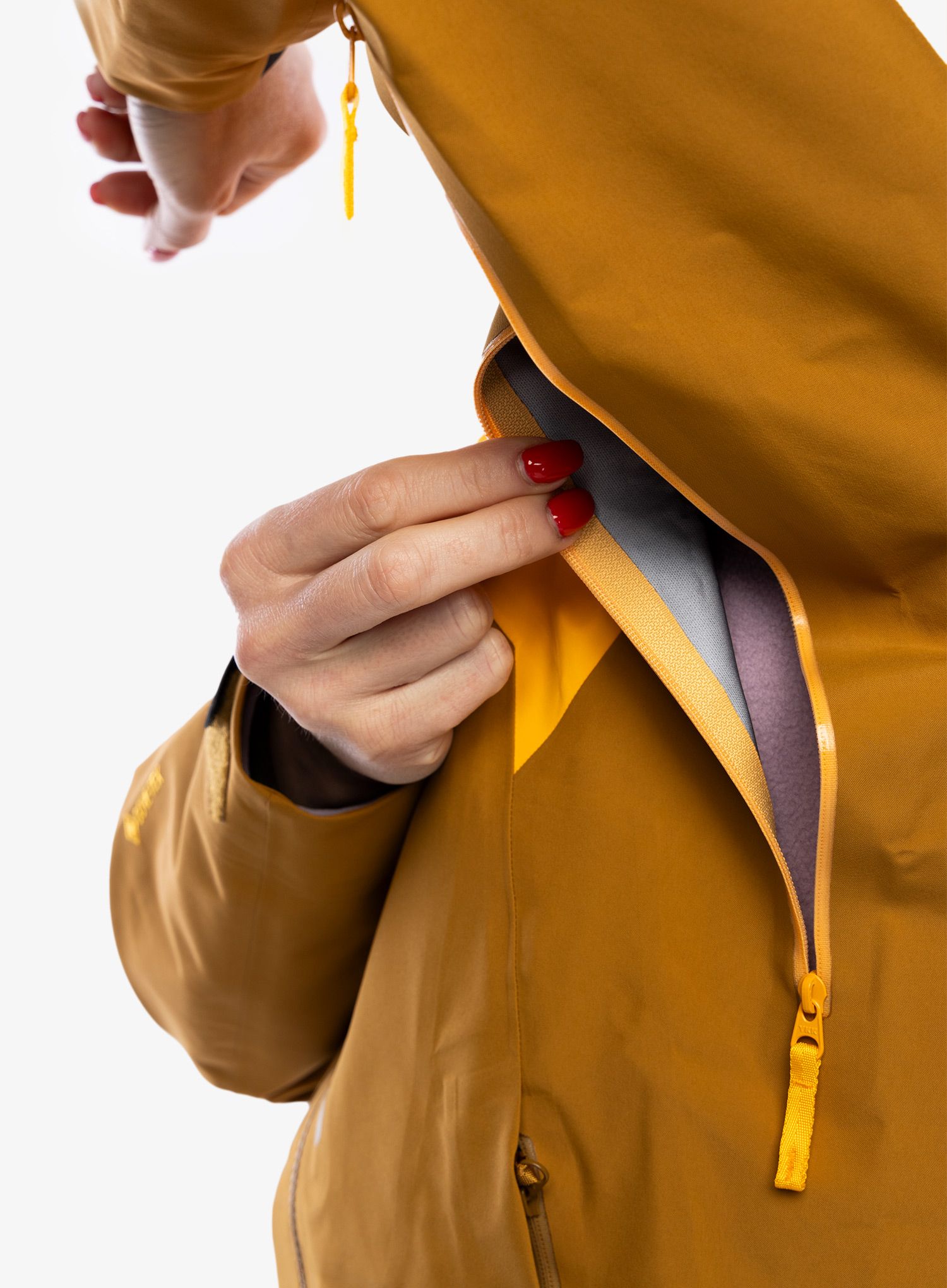 GORE-TEX ženska jakna Arcteryx Rush Jacket - edziza/yukon