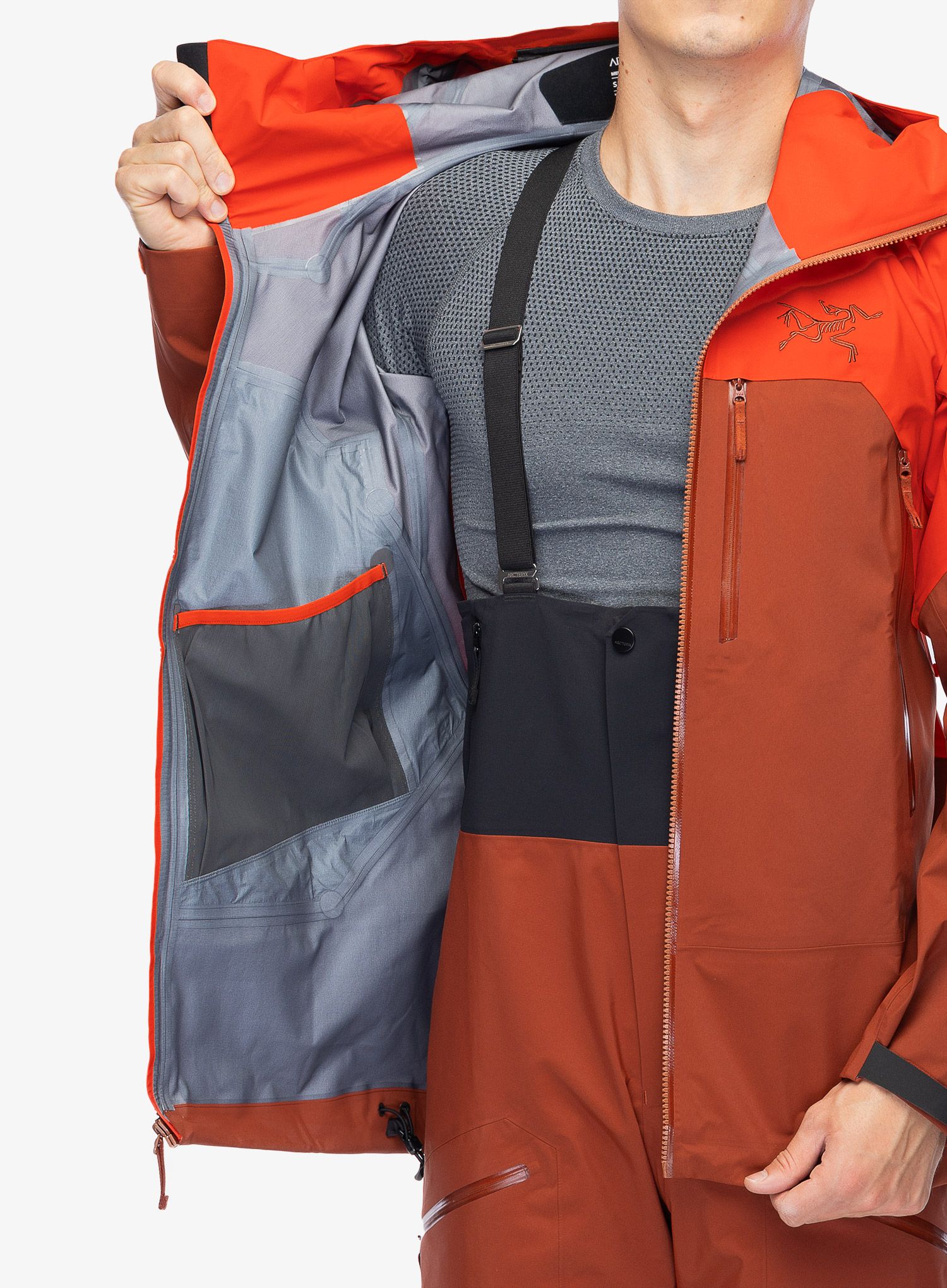 GORE TEX jakna Arcteryx Rush Jacket - solaris/sequoia