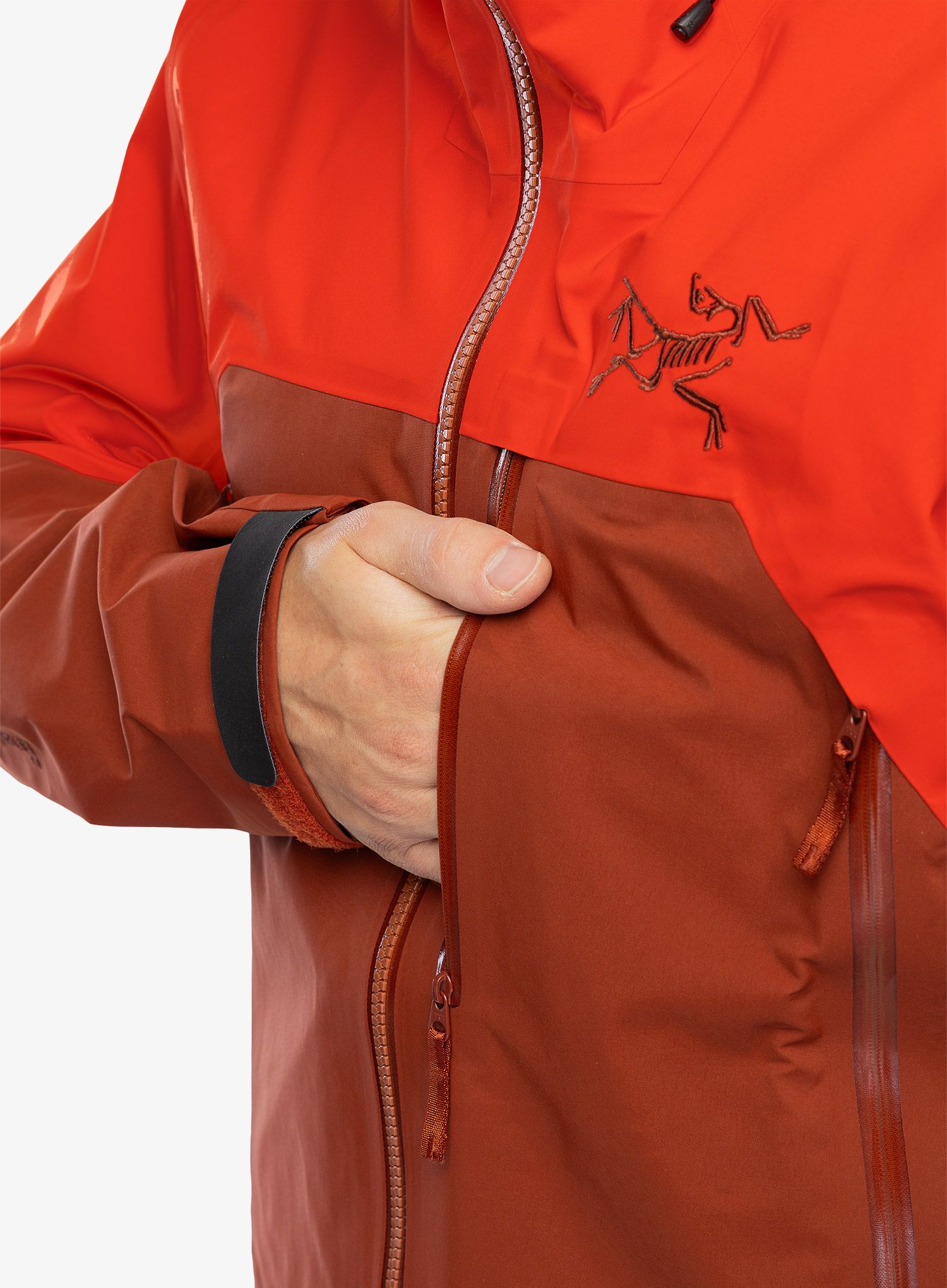 GORE TEX jakna Arcteryx Rush Jacket - solaris/sequoia