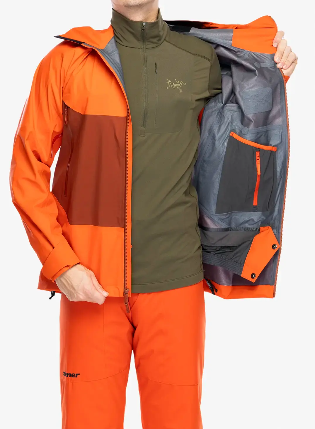 Skijaška jakna Arcteryx Sabre Jacket - solaris/sequoia