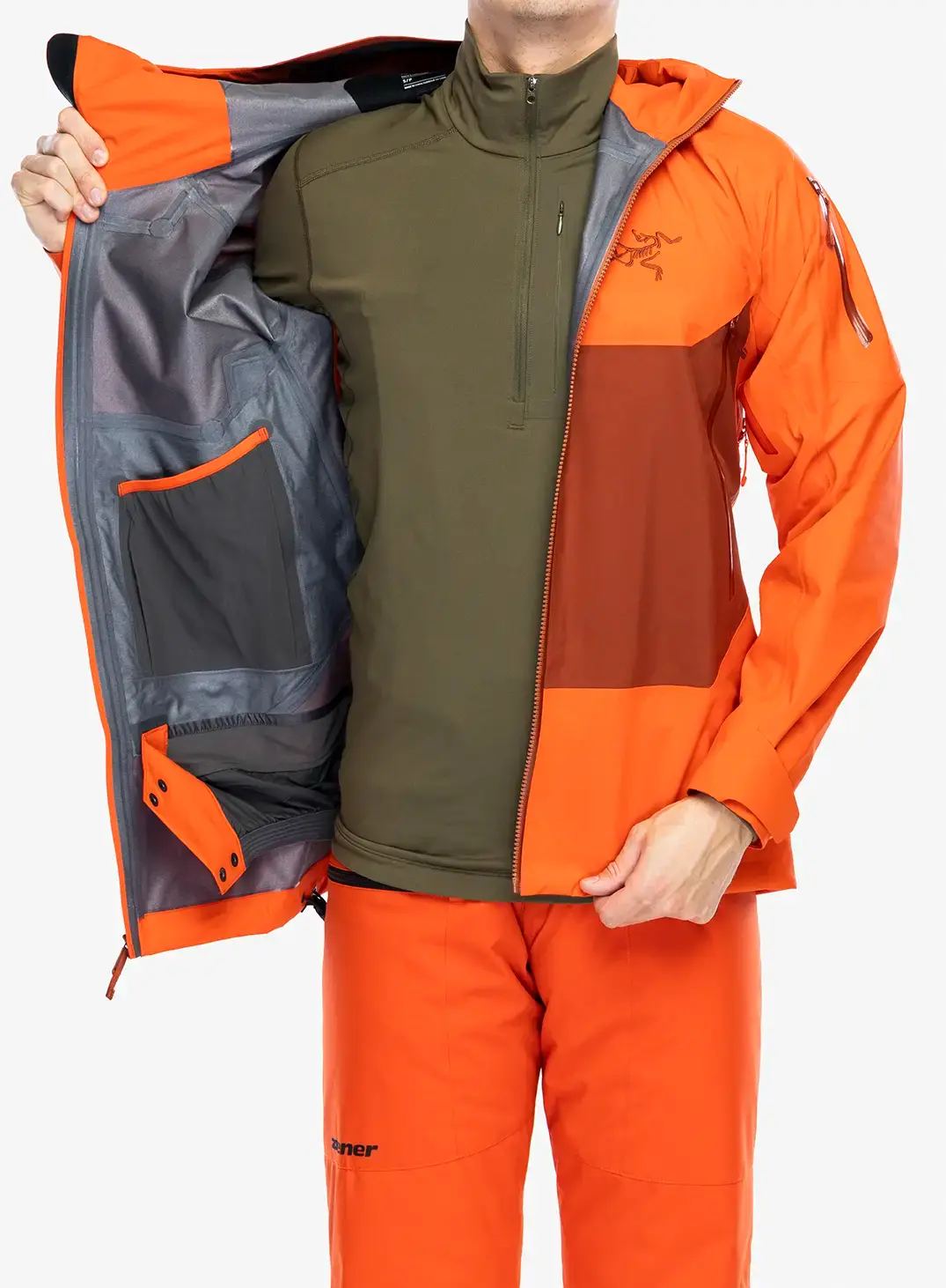 Skijaška jakna Arcteryx Sabre Jacket - solaris/sequoia