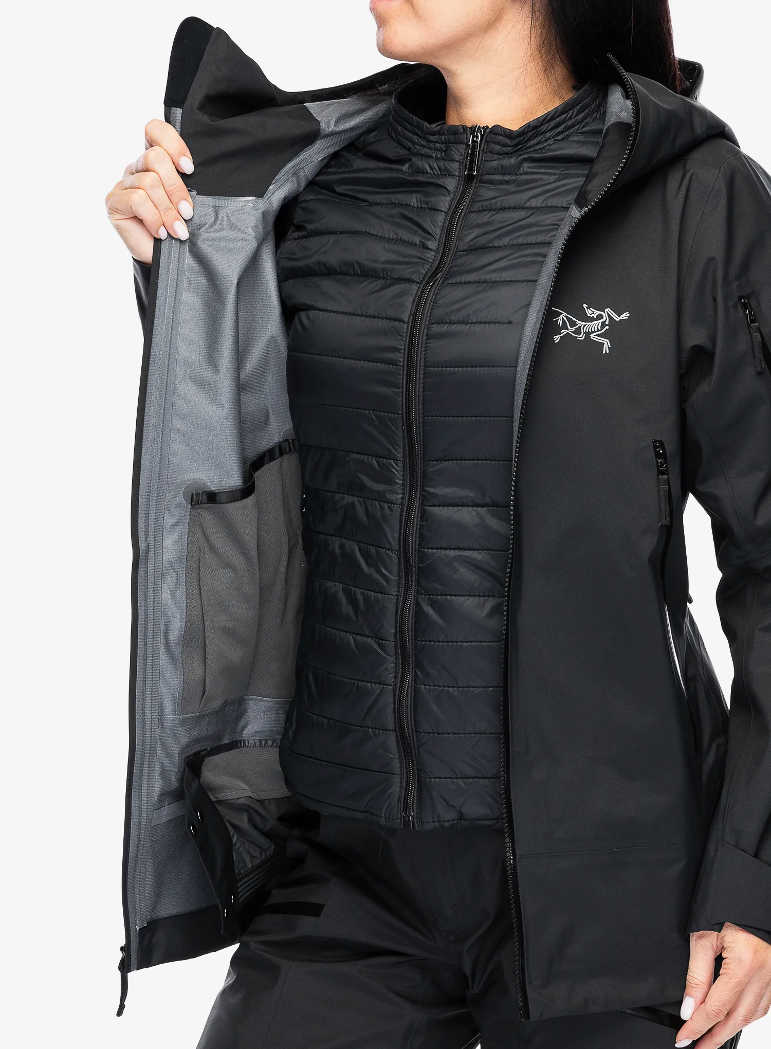 Ženska jakna s membranom Arcteryx Sentinel Jacket - black