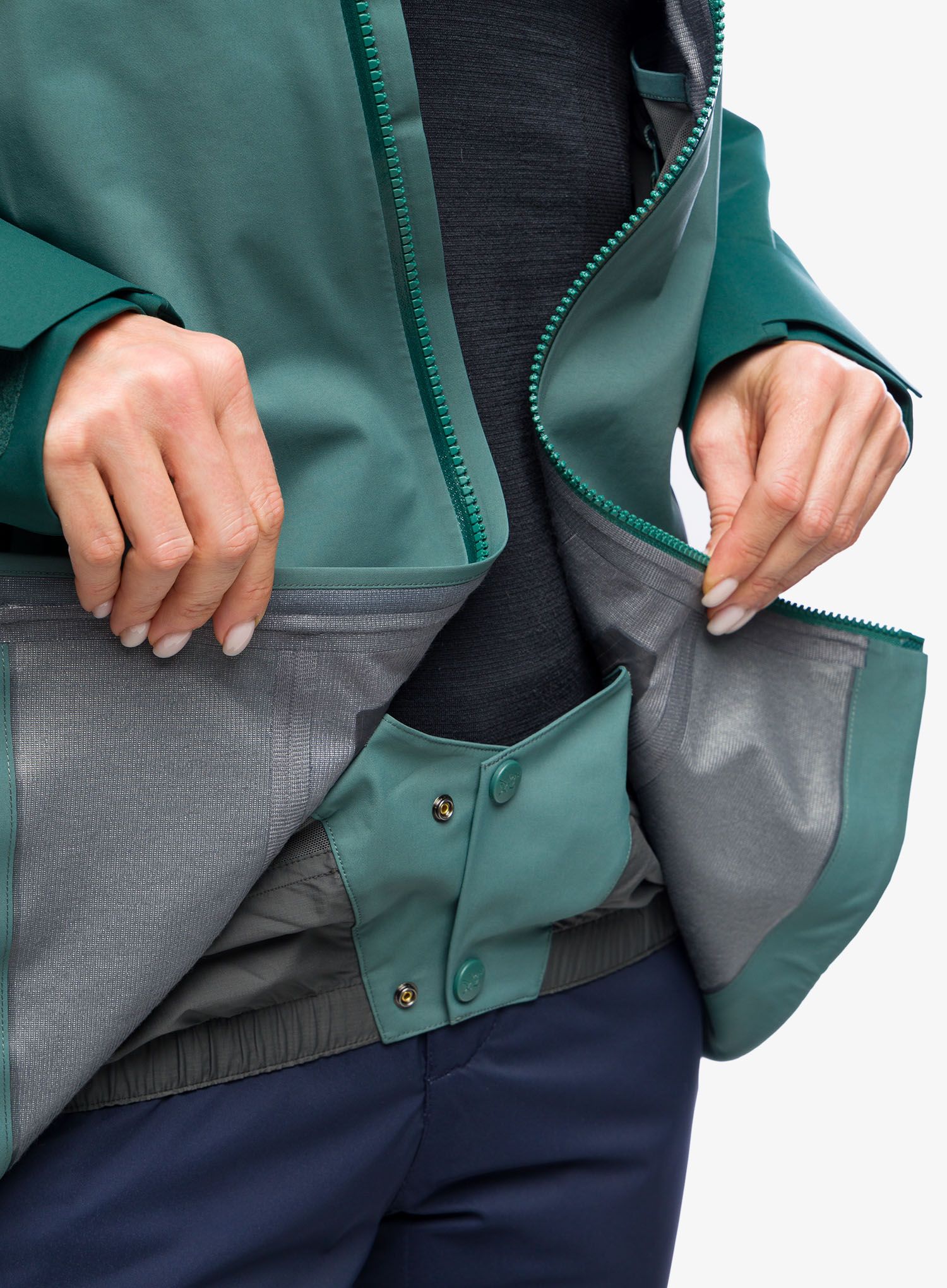 GORE-TEX ženska jakna Arcteryx Sentinel Jacket - boxcar/pytheas