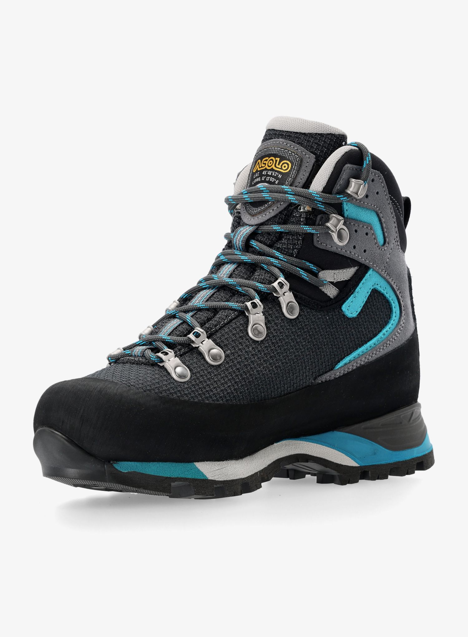 Ženske trekking cipele Asolo Corax GV - black/peacock blue