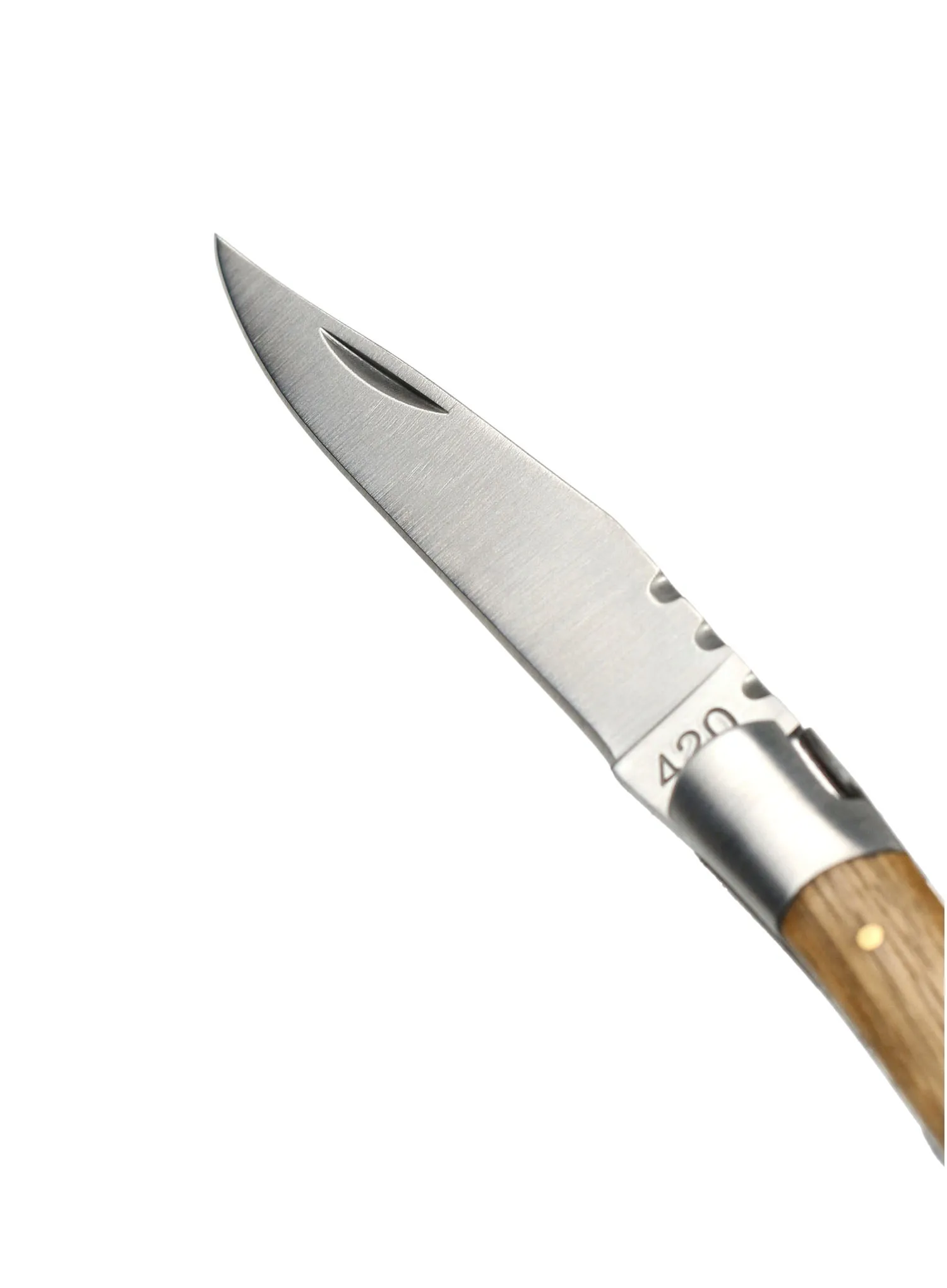 Sklopivi putni nož Baladeo Tradition 12 cm - zebrano/kork
