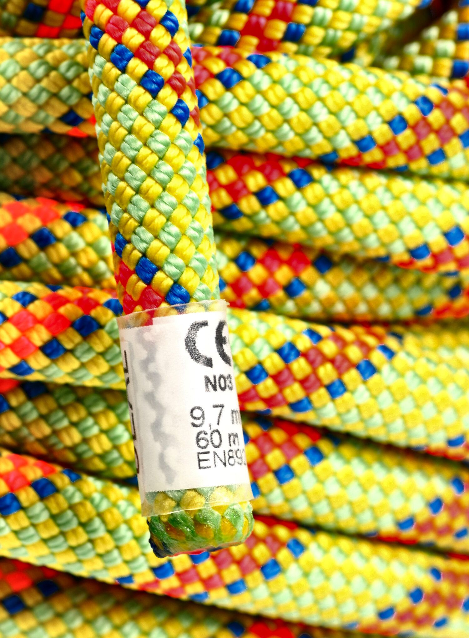 Uže za penjanje Beal Booster III 9,7 mm 60 m Unicore Dry Cover - anis