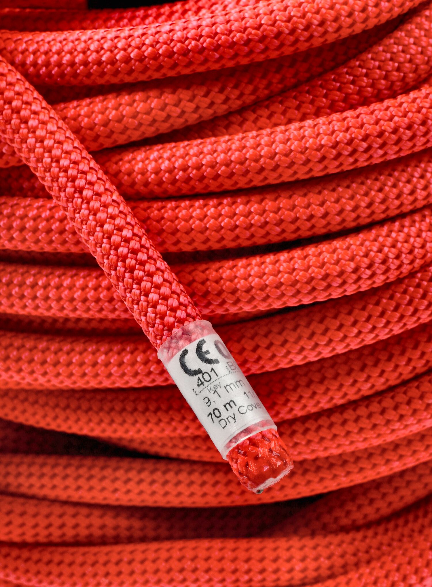 Uže za penjanje Beal Joker 9,1 mm 70 m Unicore Dry Cover - orange