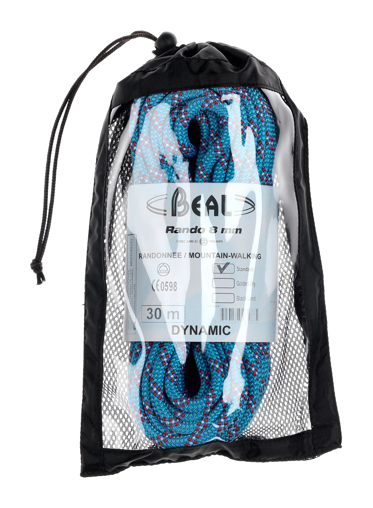 Dinamičko uže Beal Rando 8 mm 30 m - blue