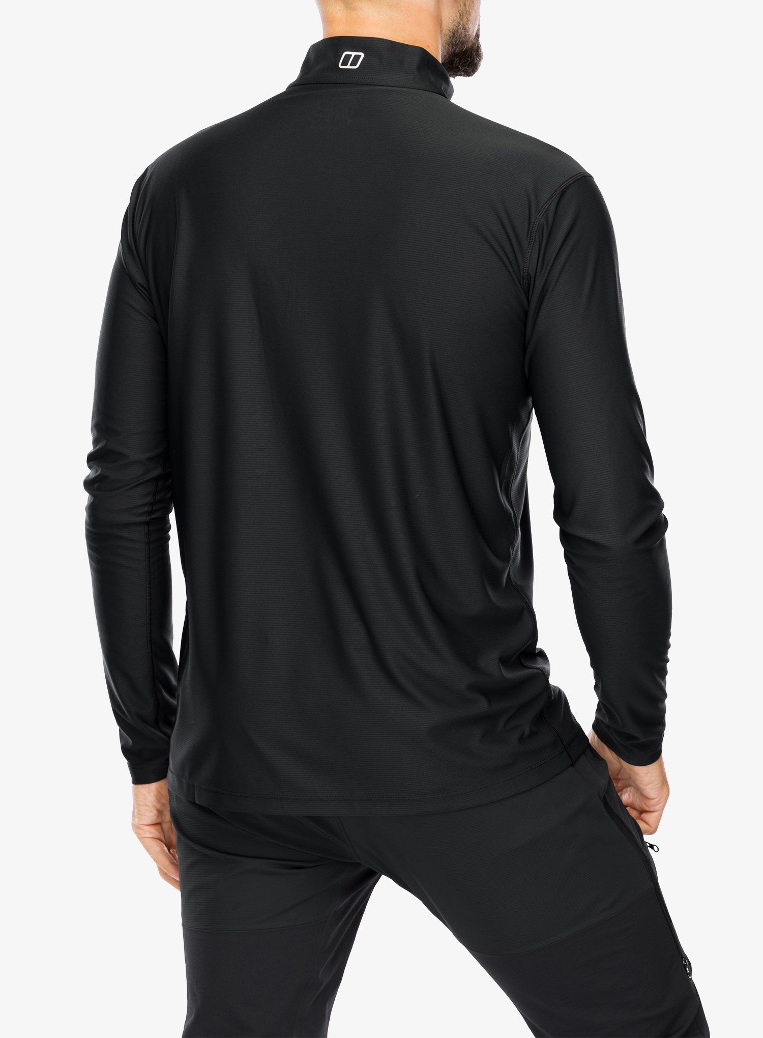 Dukserica Berghaus 24/7 Tech Tee LS HZ - jet black