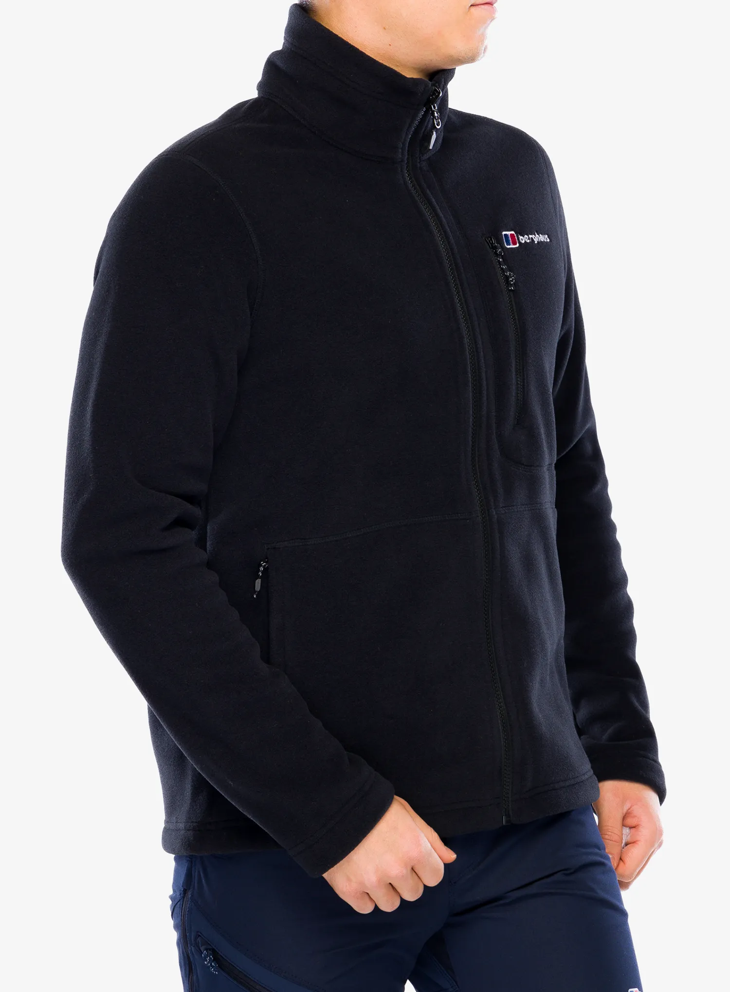 Jakna od flisa Berghaus Activity PT InterActive - black/black