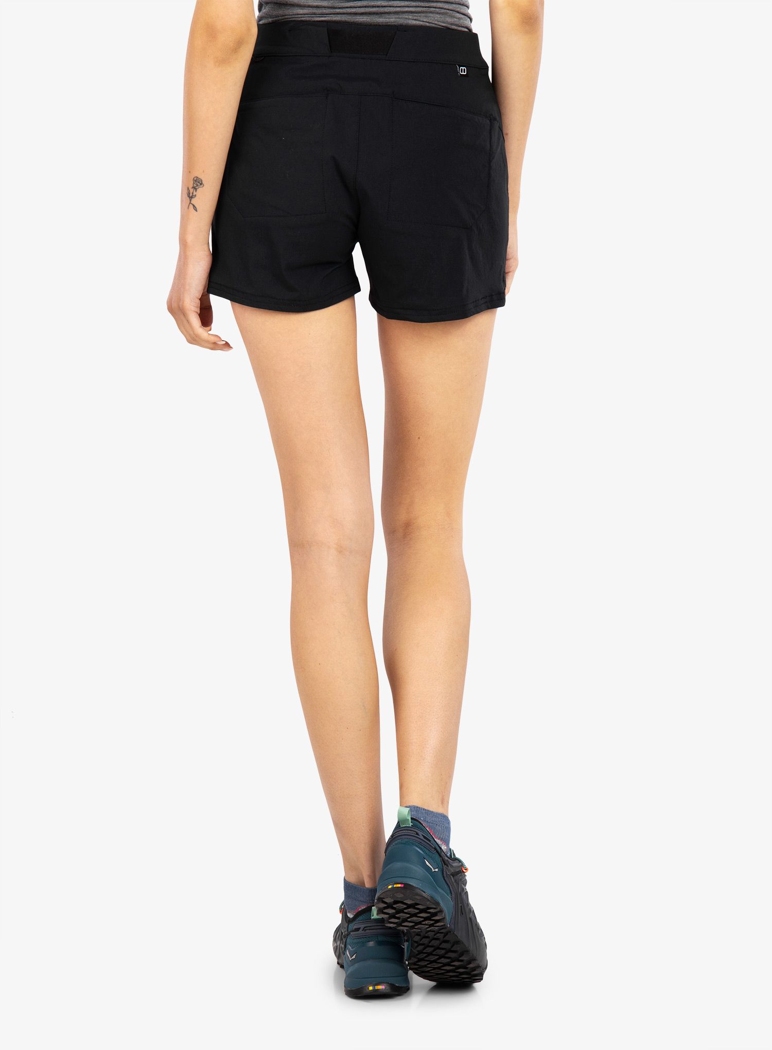 Ženske planinarske kratke hlače Berghaus Alta Stretch Short - jet black