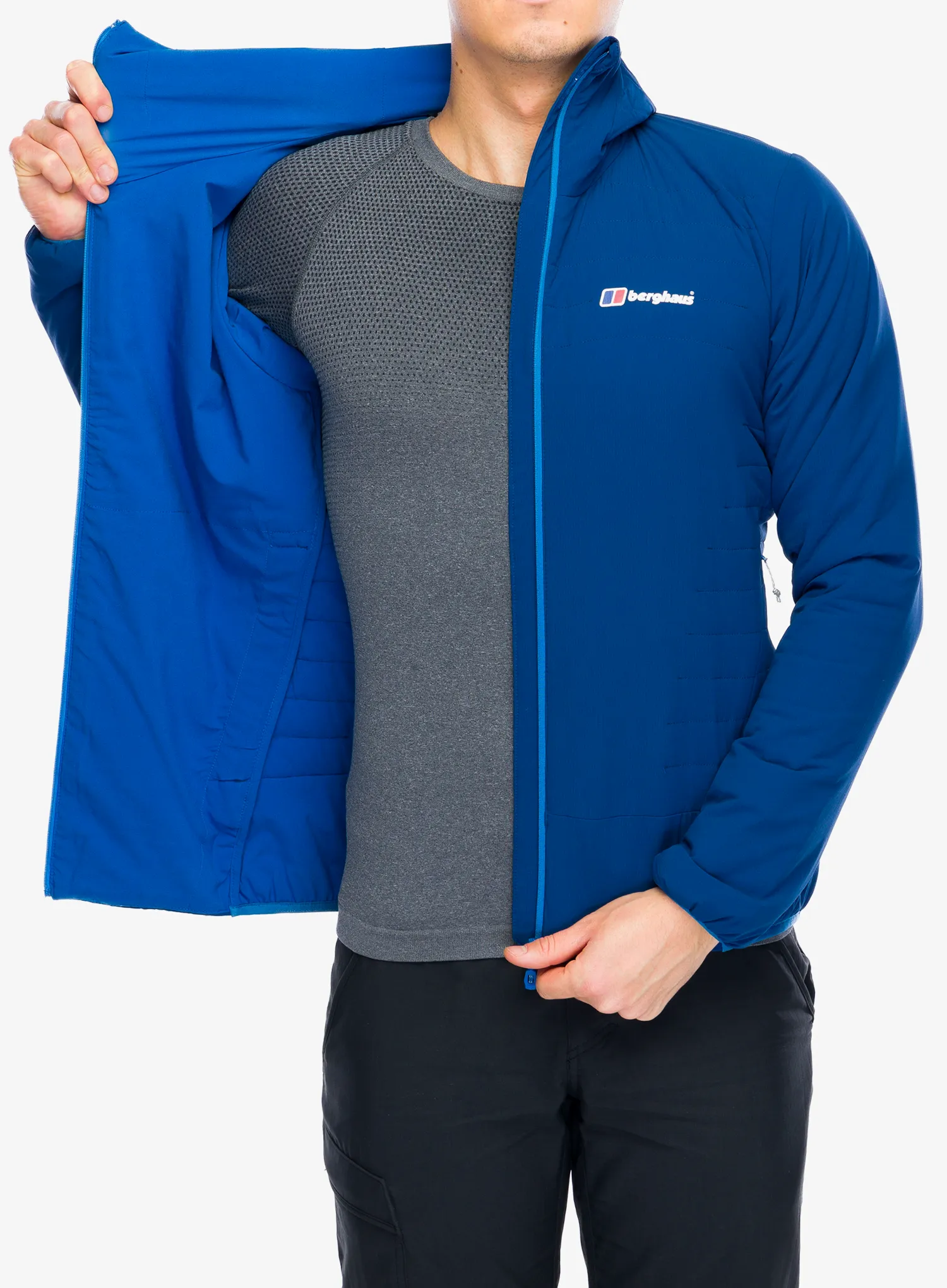 Jakna Berghaus Aonach AX Insulated Down Jacket - blue/blue