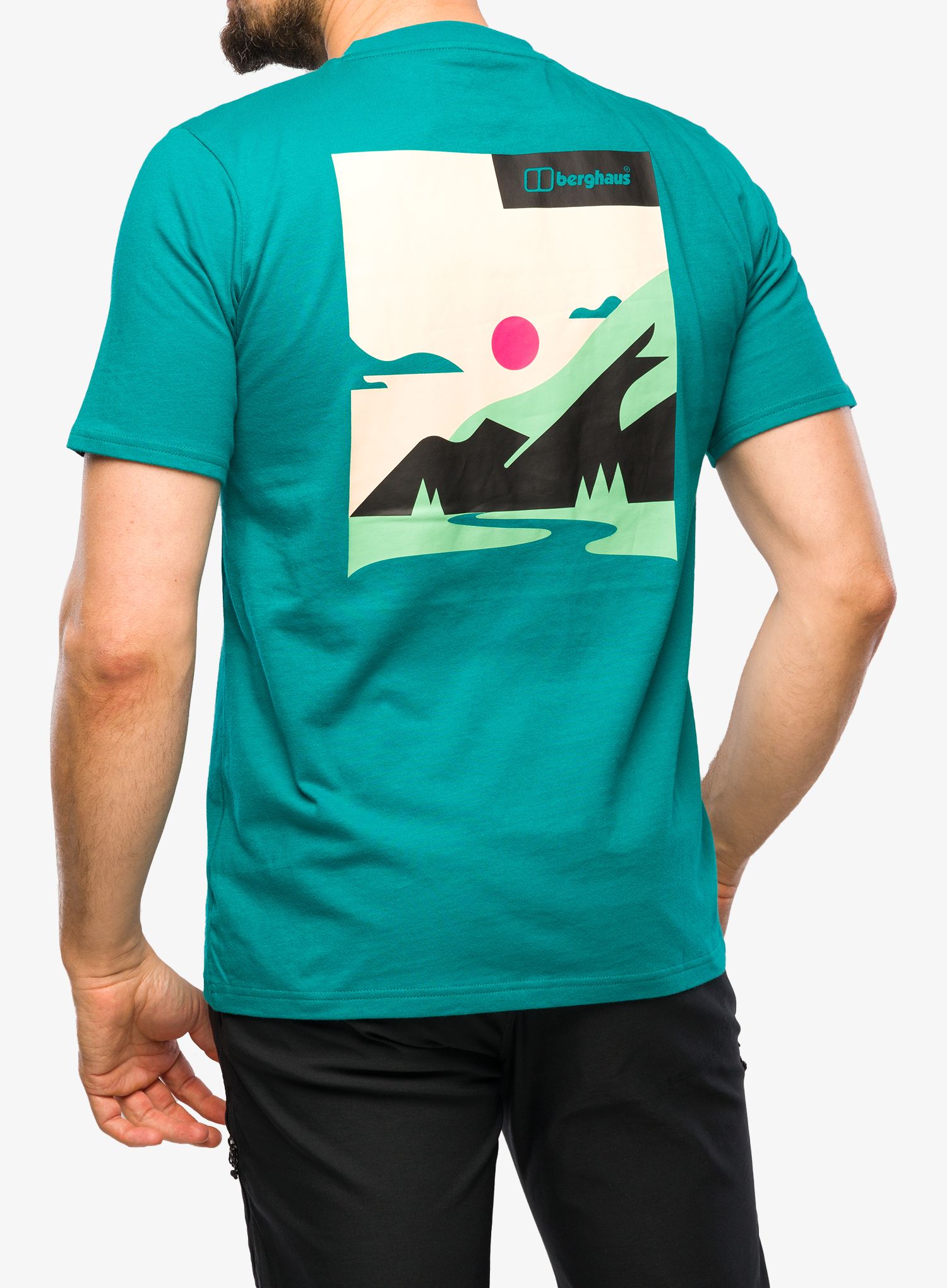 Majica Berghaus Buttermere Ss Tee - deep lake