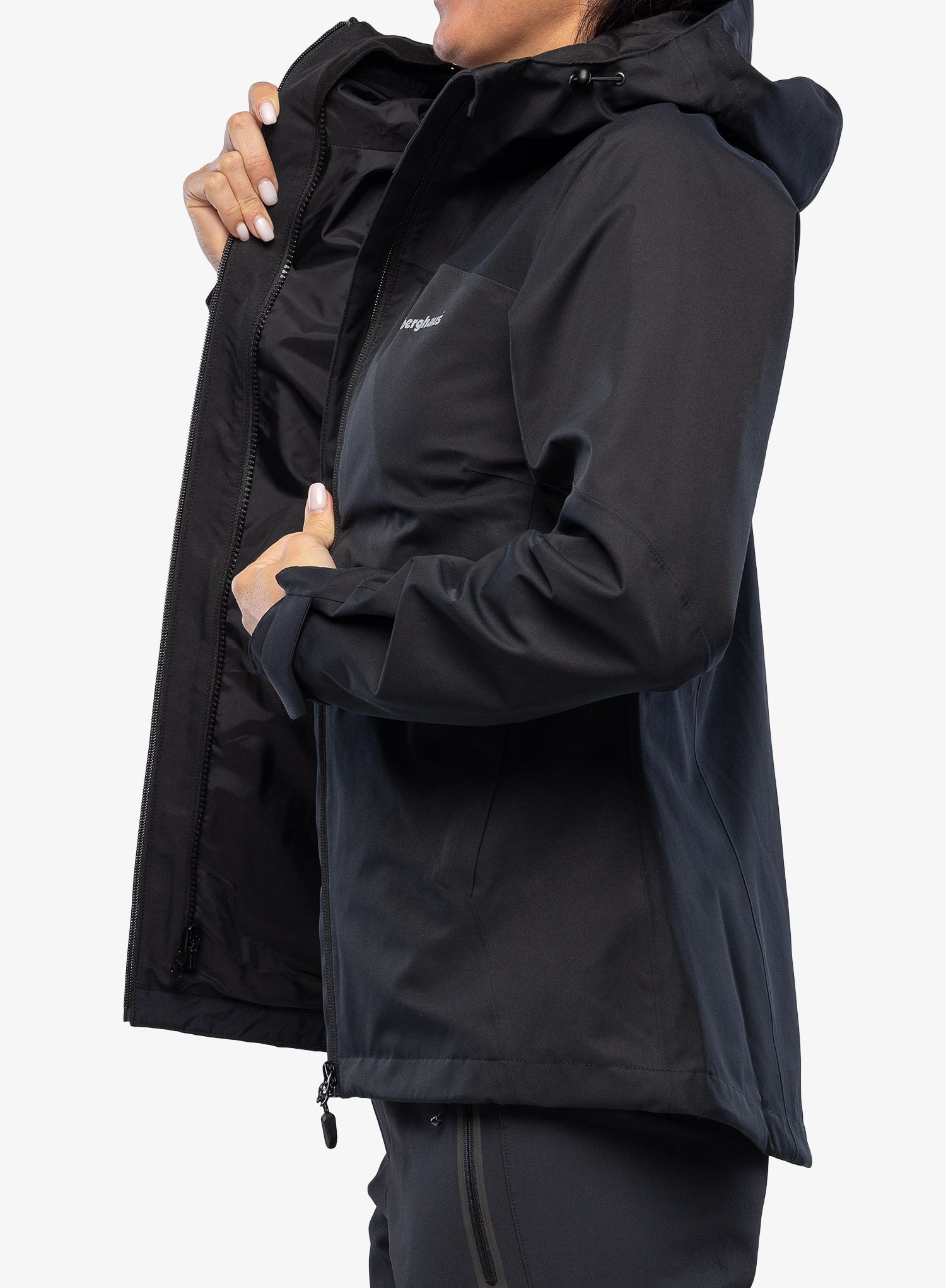 GORE-TEX ženska jakna Berghaus Fellmaster 3in1 Jacket - black/black