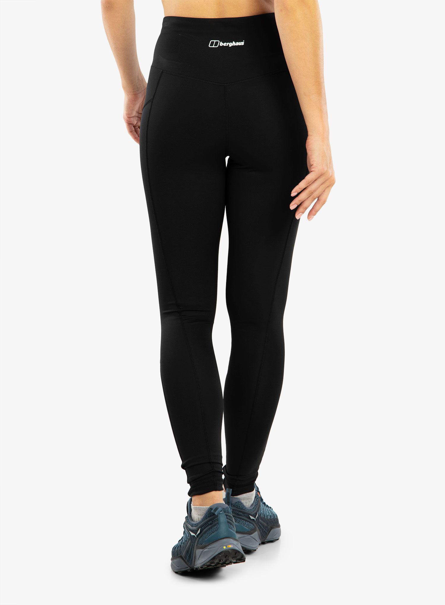 Ženske termo tajice Berghaus Lelyur Trekking Tights - af black/black