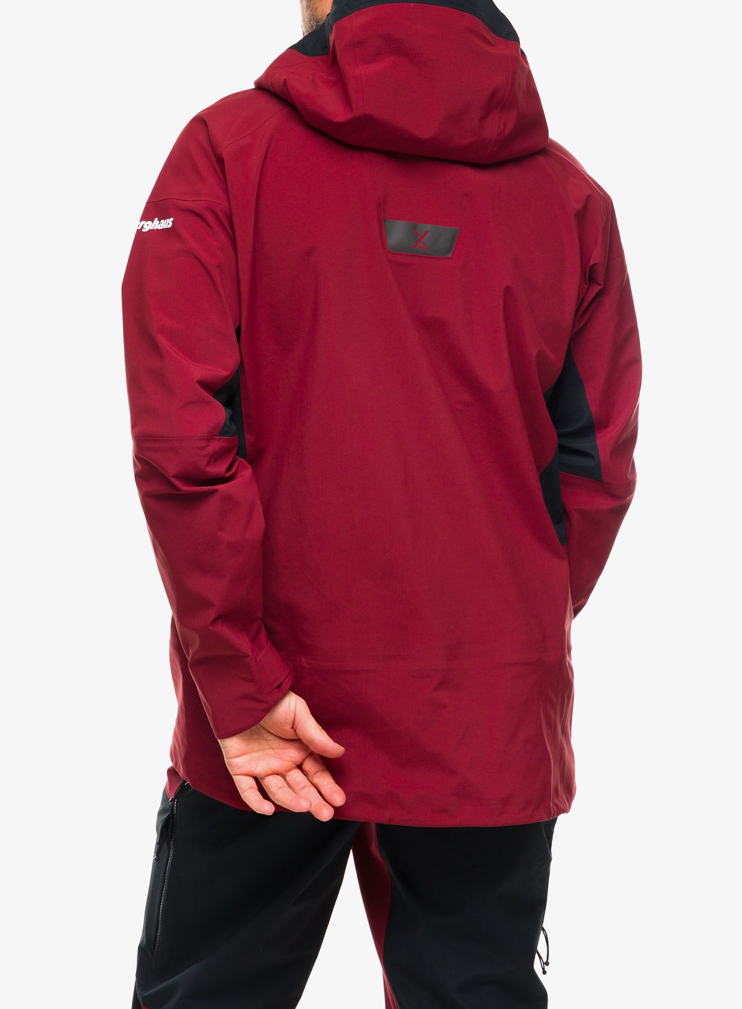 Kišna jakna Berghaus MTN Arete Descend GTX Jacket - syrah/jet black