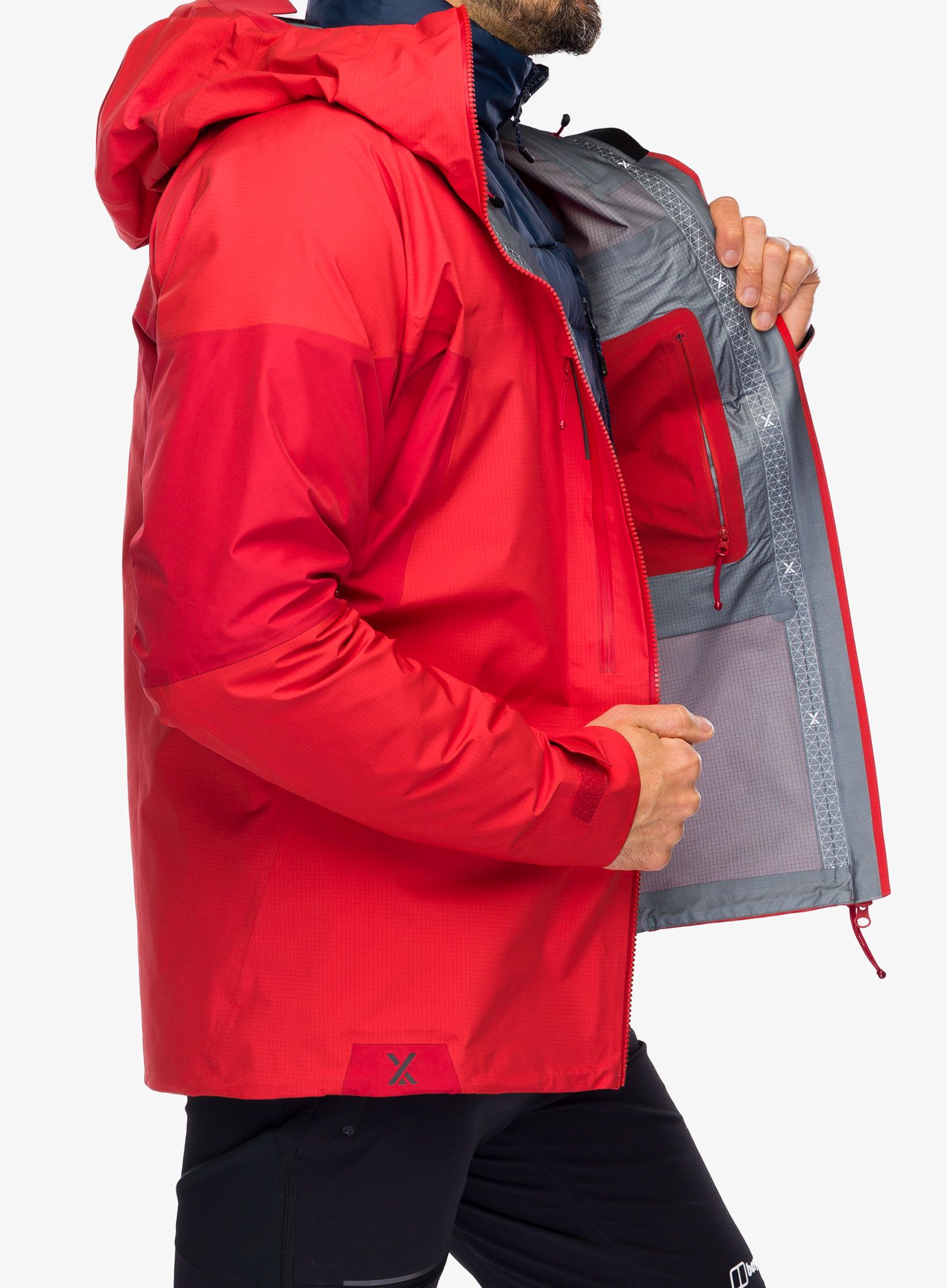 GORE TEX jakna Berghaus MTN Guide Alpine Pro Jacket - goji berry/red