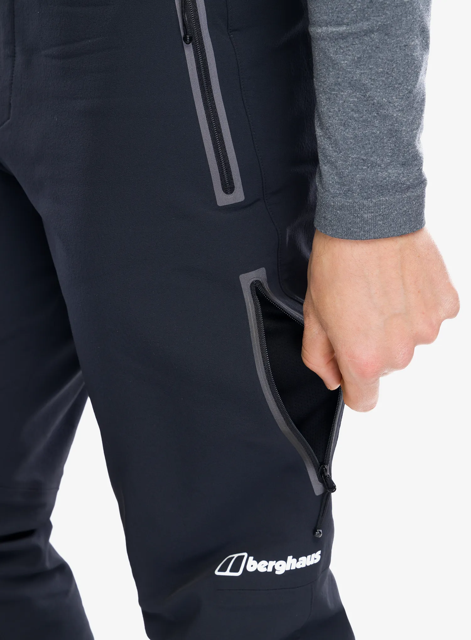 Trekking hlače Berghaus MTN Guide MW Technical Pant - black/black