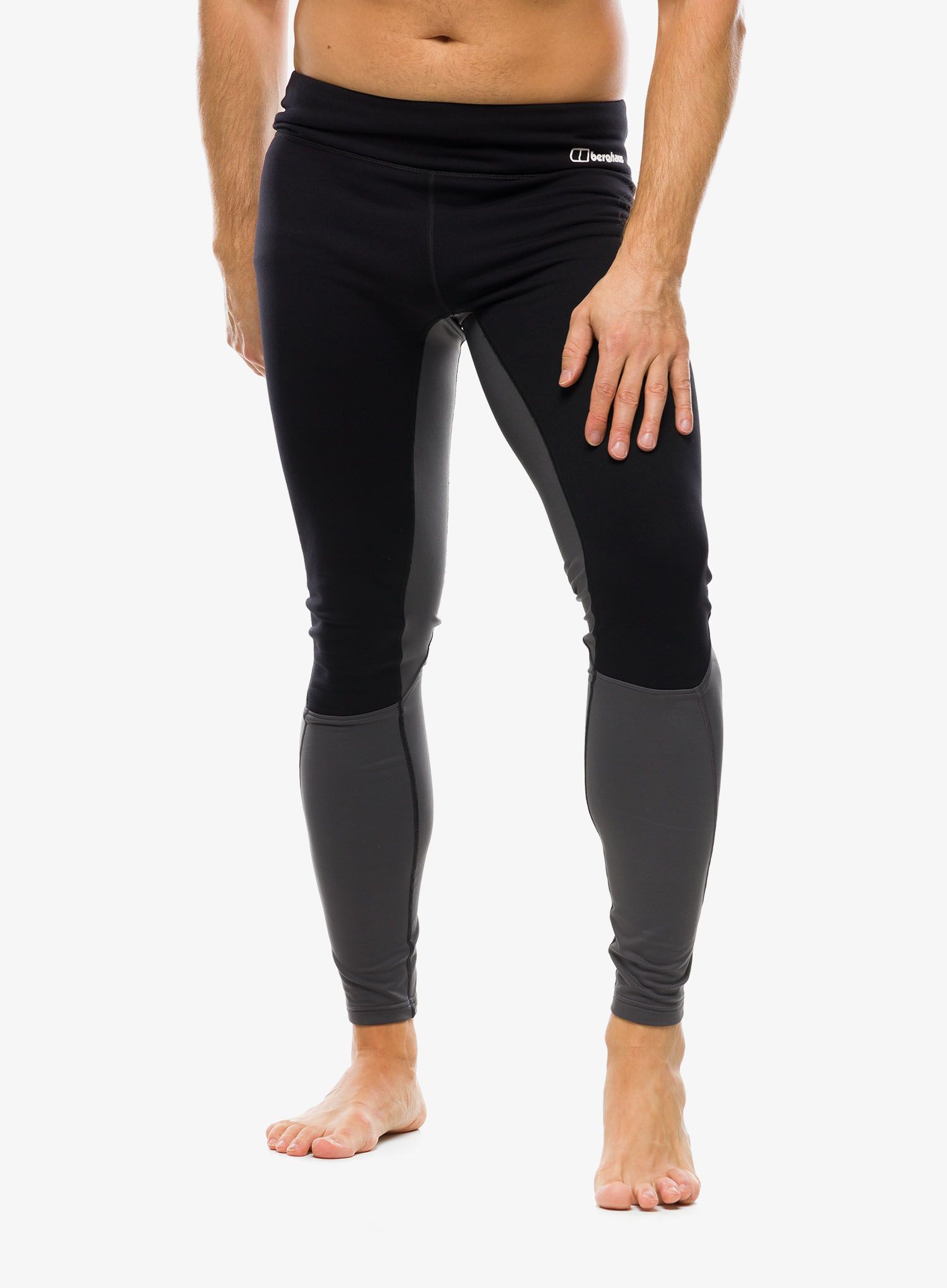 Termo tajice Berghaus MTN Seeker ST Legging - jet black/grey pinstripe