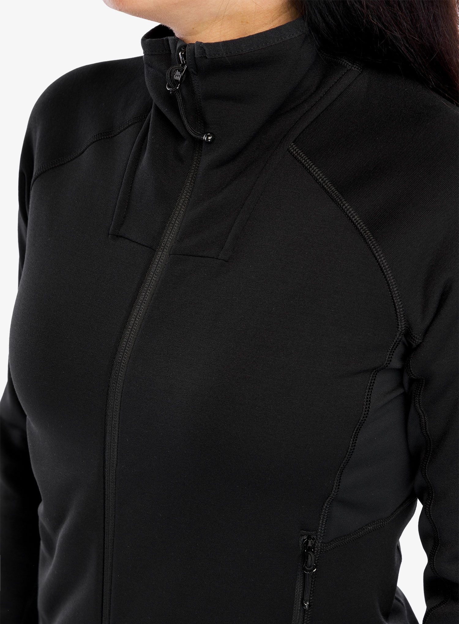 Ženska jakna od flisa Berghaus Mtn Seeker ST JKT - black/black