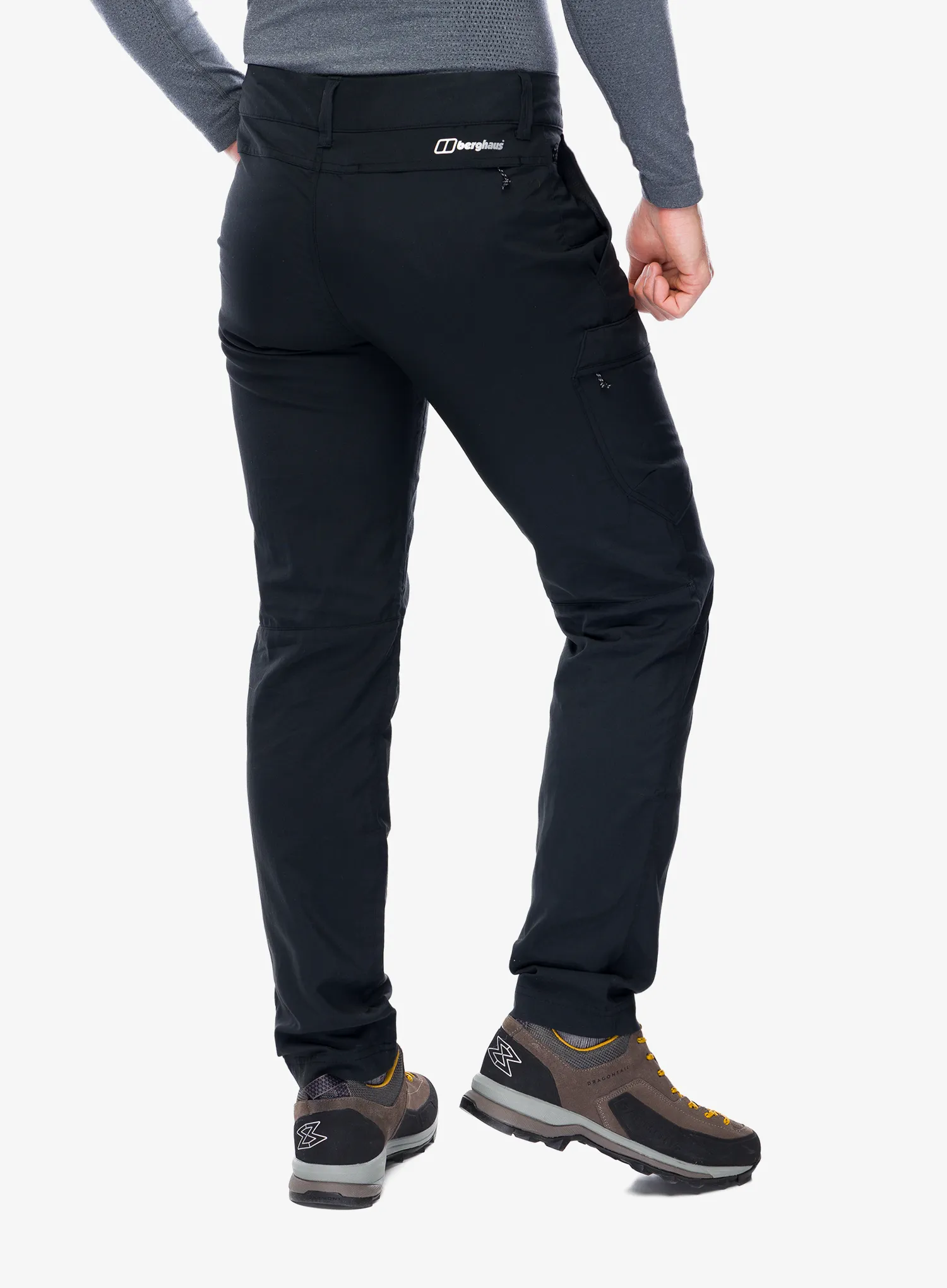 Planinarske hlače Berghaus Navigator 2.0 Pant - black/black