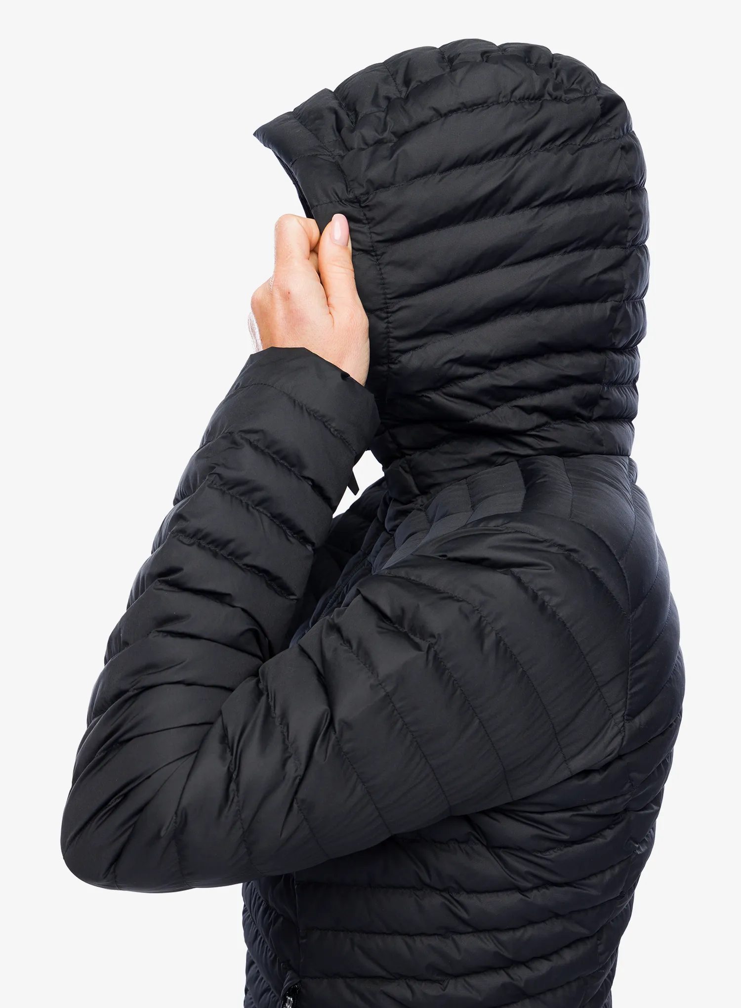 Ženski kaput Berghaus Nula Micro Long Jacket - black/black