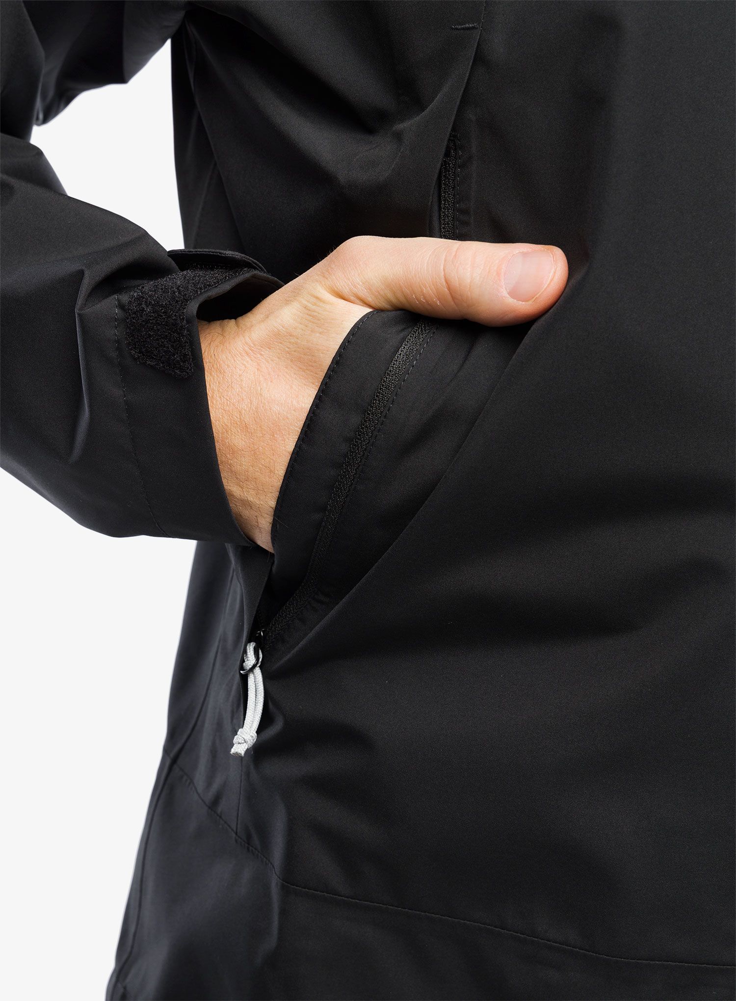 Kišna jakna Berghaus Paclite Dynak Shell Jacket - black/black