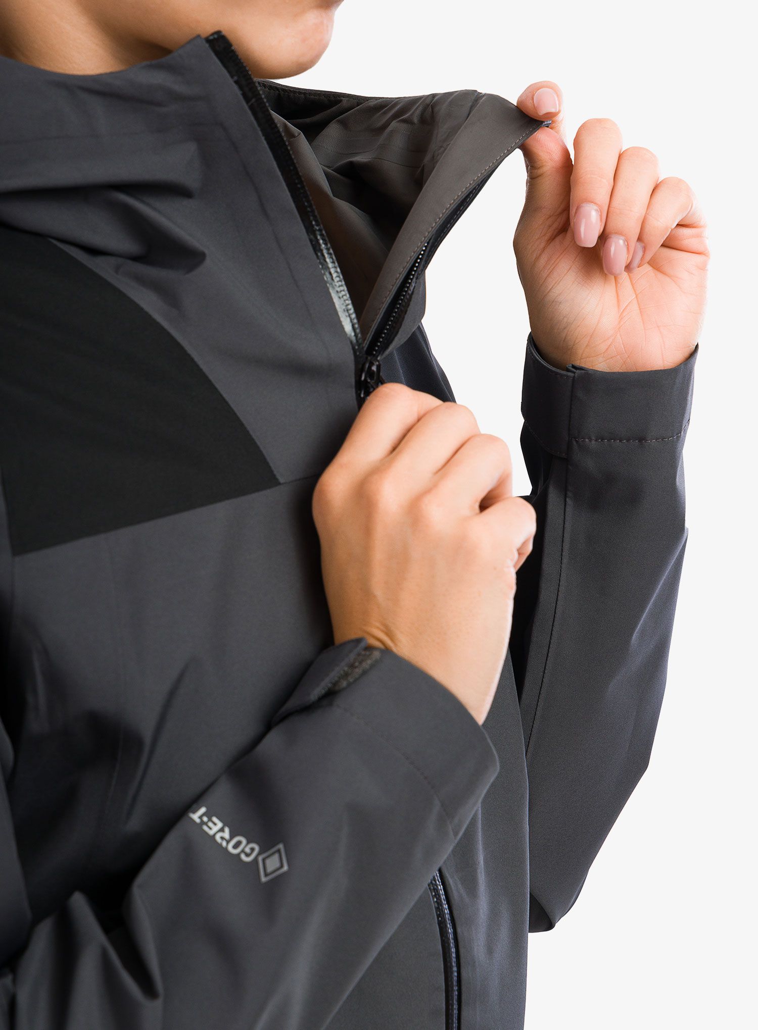 Ženska kišna jakna Berghaus Paclite Dynak Shell Jacket - af grey/black