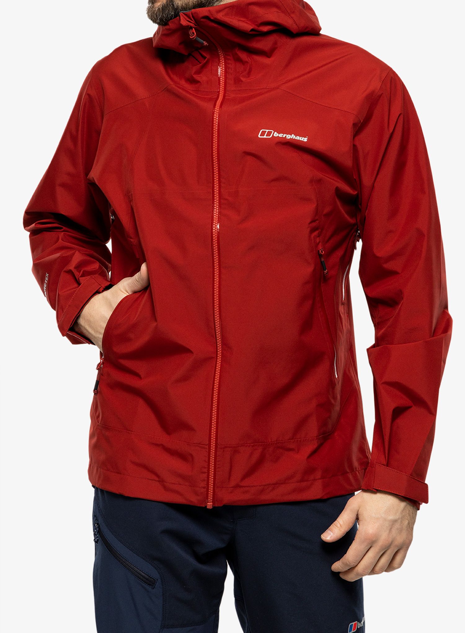 GORE TEX jakna Berghaus Paclite Peak Vent Shell - red/dahlia