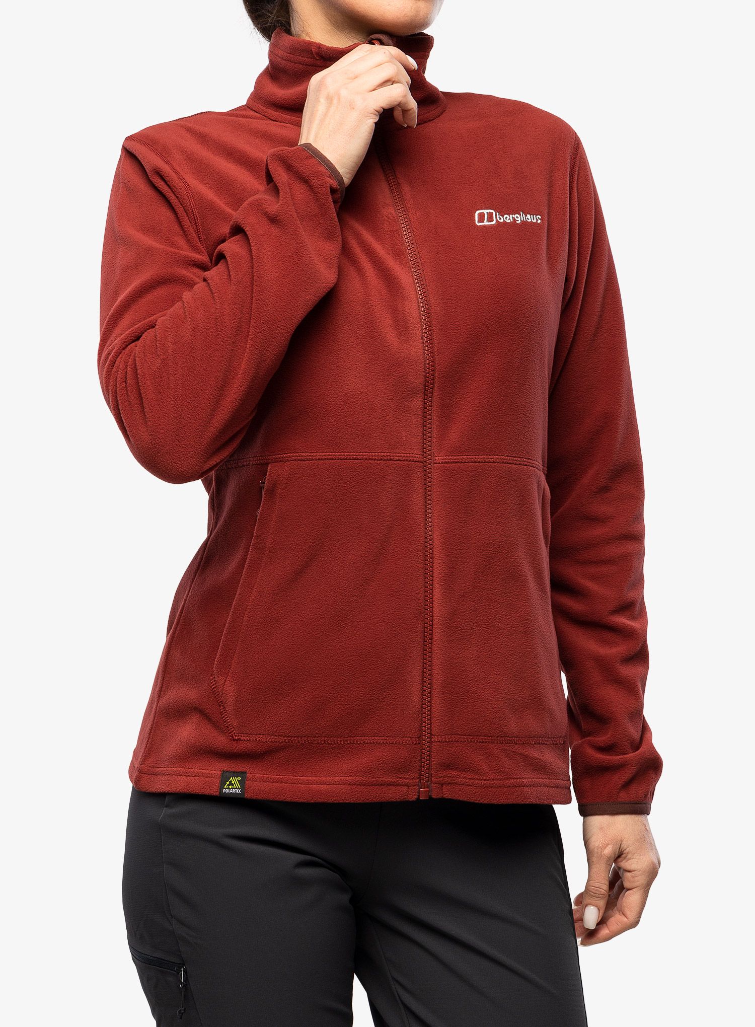 Ženska trekking dukserica Berghaus Prism 2.0 Micro Fl Jkt - syrah