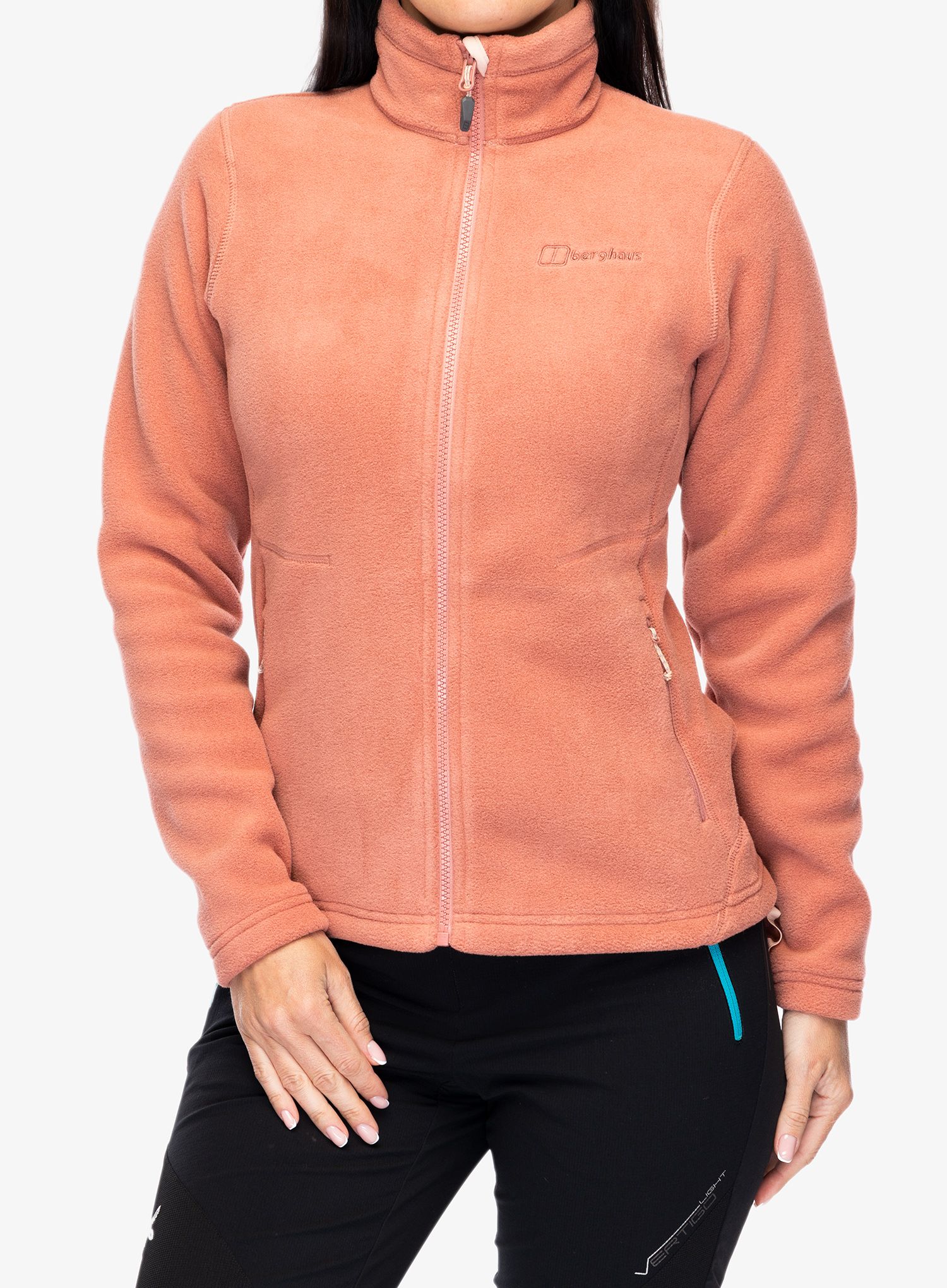 Ženska jakna od flisa Berghaus Prism PT InterActive Jacket - ashed rose