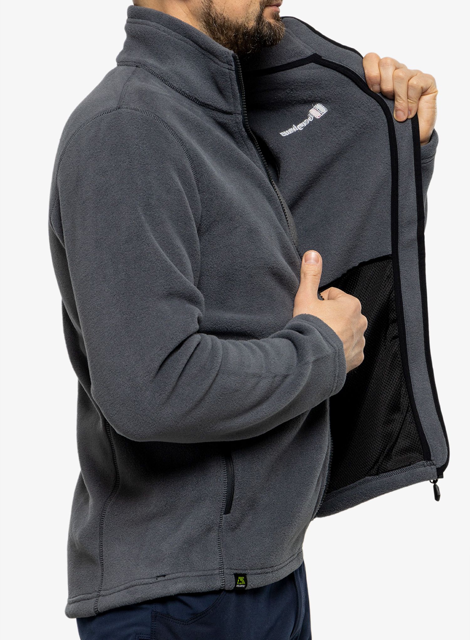 Jakna od flisa Berghaus Prism PT InterActive Jacket - carbon