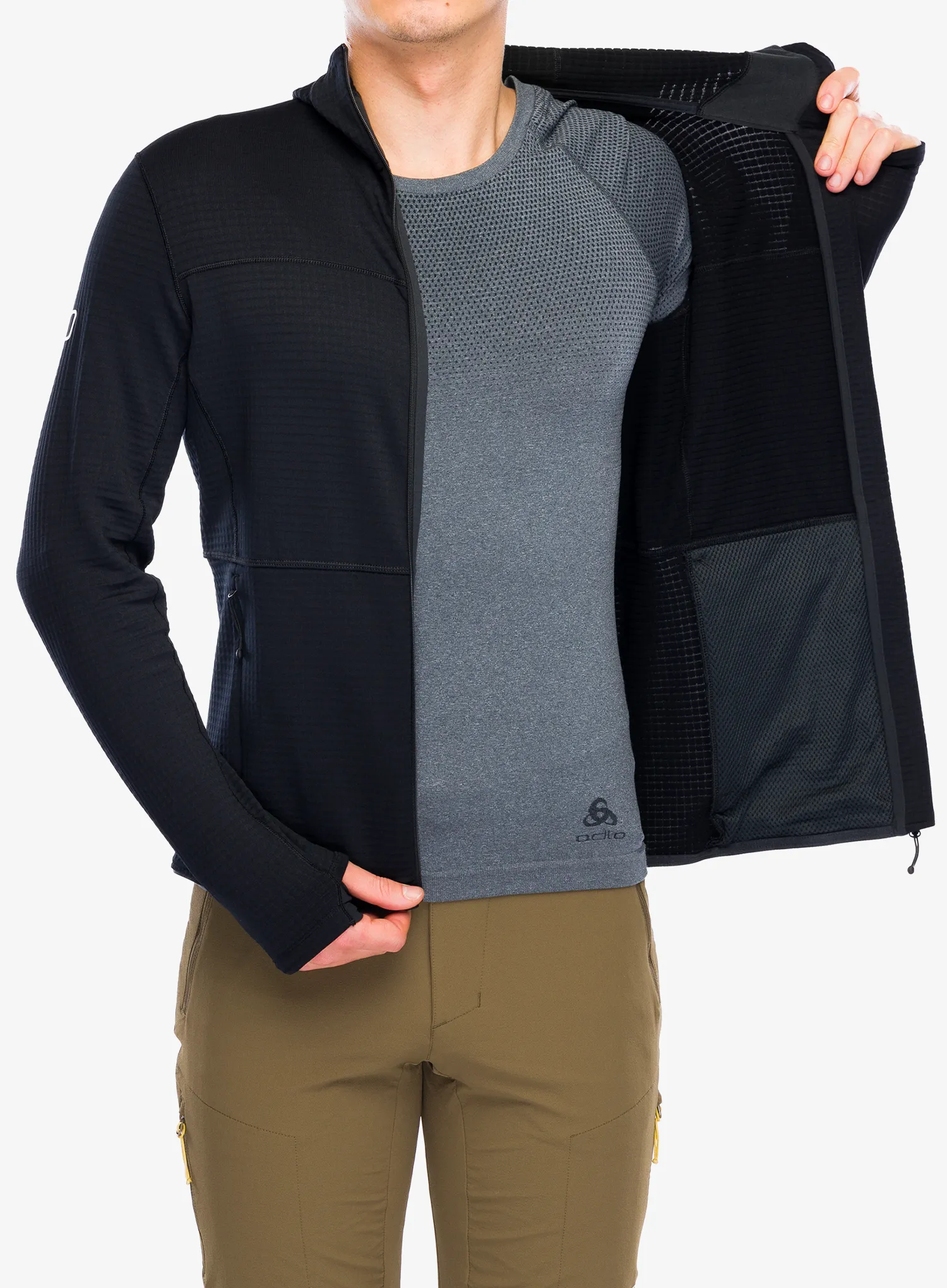 Majica s kapuljačom Berghaus Ridge-Hiker Hoody - black/black