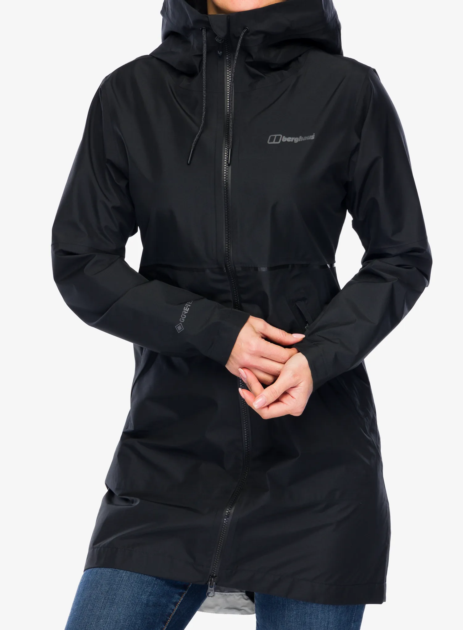 Ženski kaput Berghaus Rothley - black/black