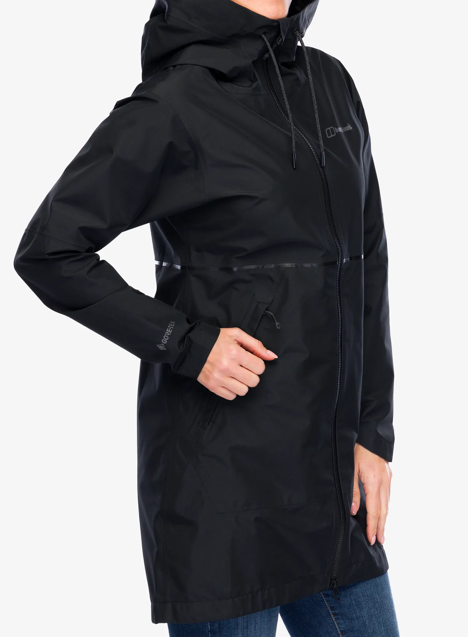 Ženski kaput Berghaus Rothley - black/black