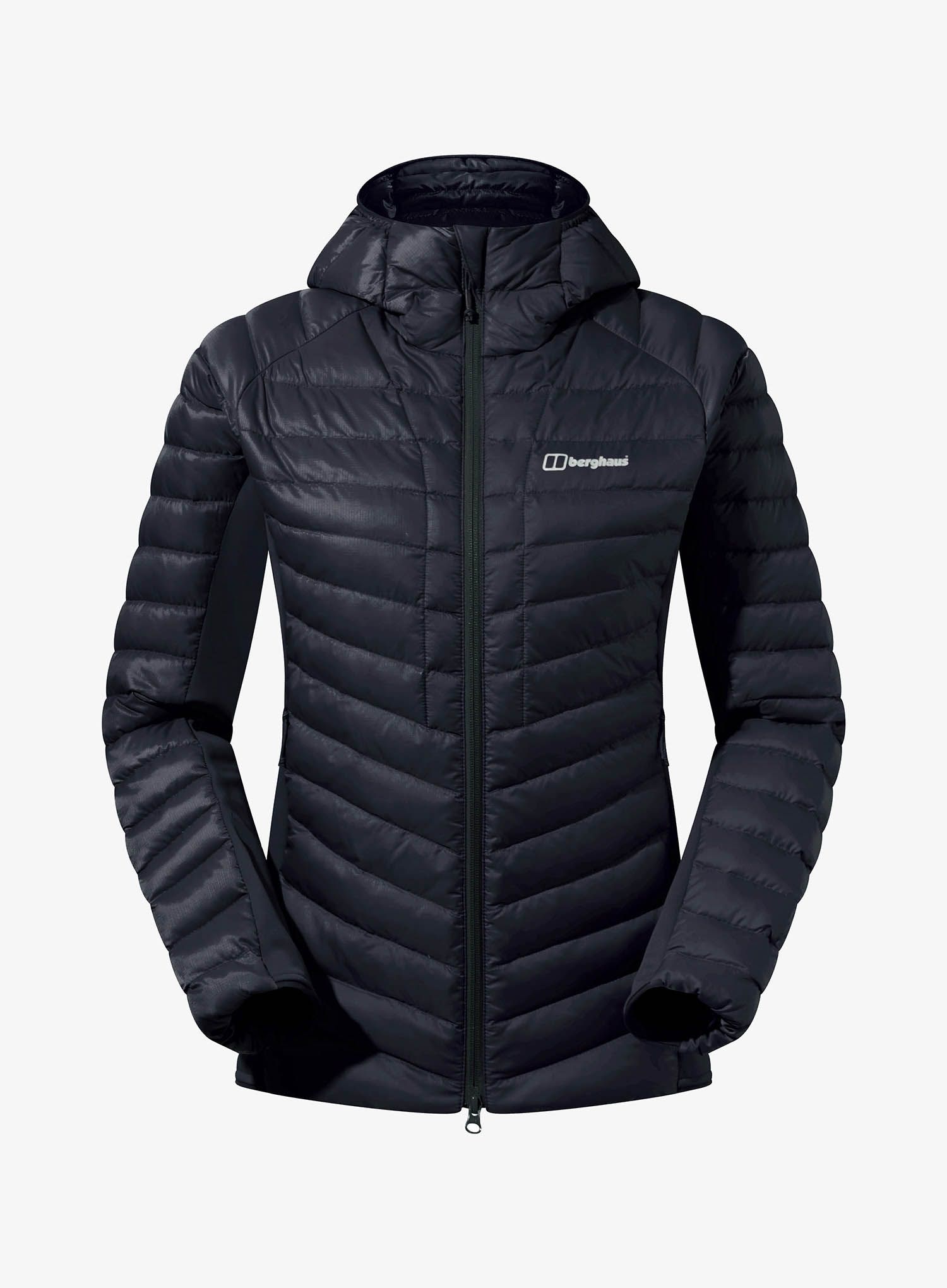Ženska perjana jakna Berghaus Tephra Stretch Reflect 2.0 Hoody - black