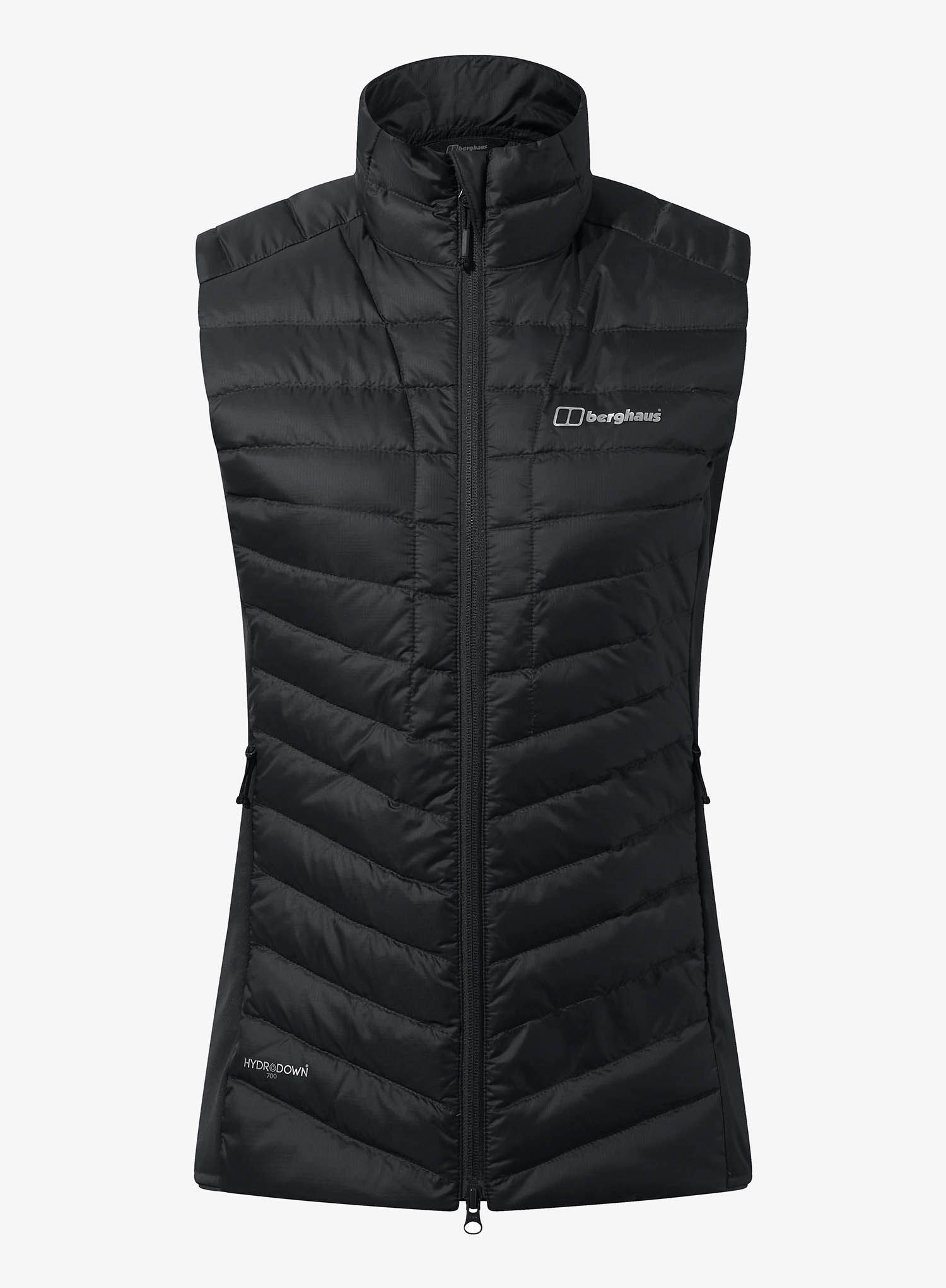 Ženski perjani prsluk Berghaus Tephra Stretch Reflect 2.0 Vest - black