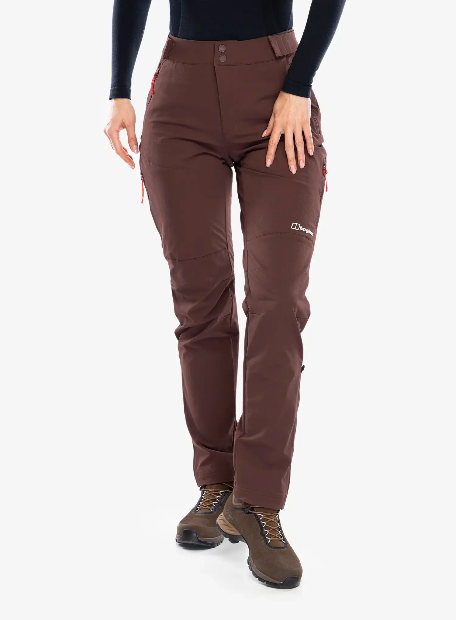 Ženske planinarske hlače Berghaus Trail-Explorer Pant - cedar brown