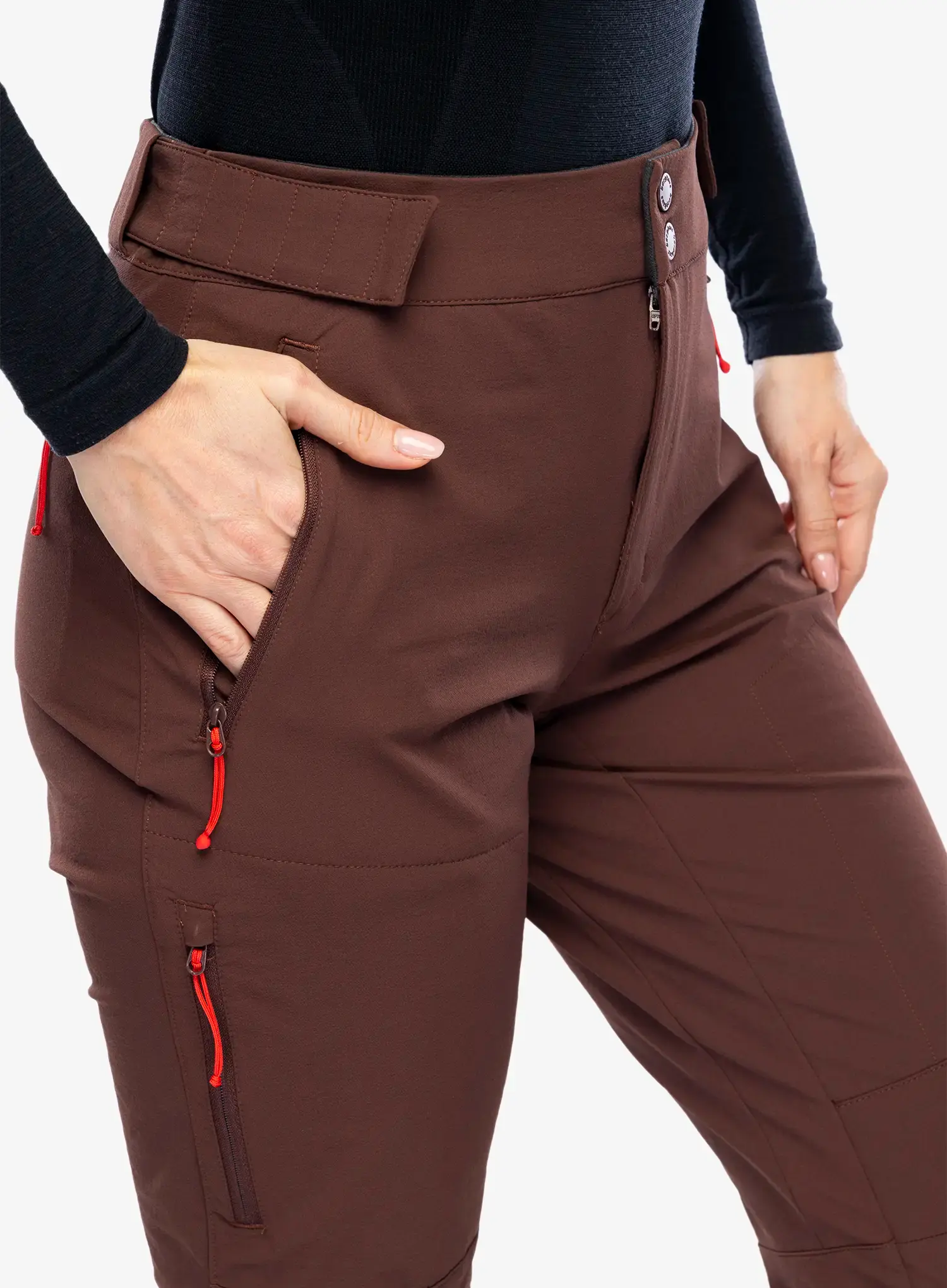 Ženske planinarske hlače Berghaus Trail-Explorer Pant - cedar brown