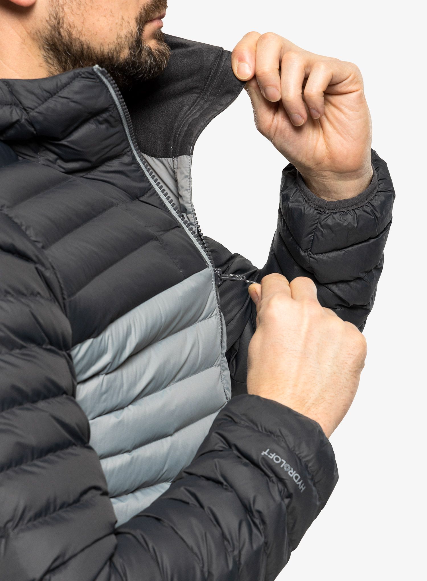 Jakna s postavom Berghaus Vaskye Jacket - monument/grey