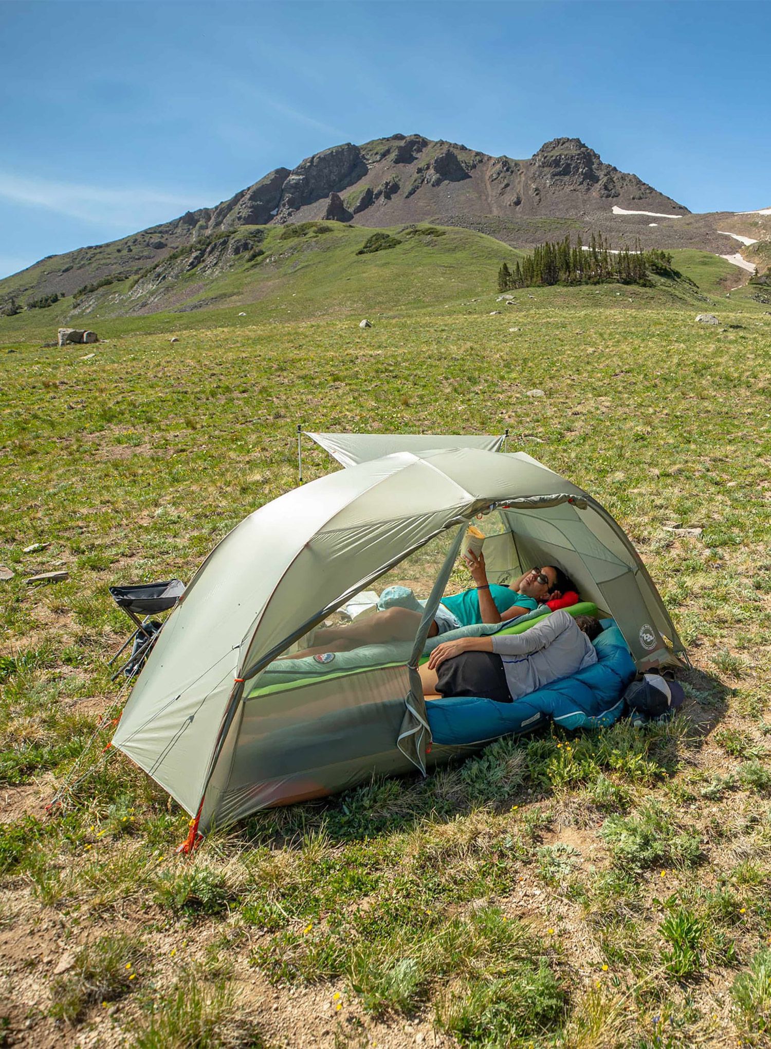 Šator za 2 osobe Big Agnes Copper Spur Hv Ul2 - olive green