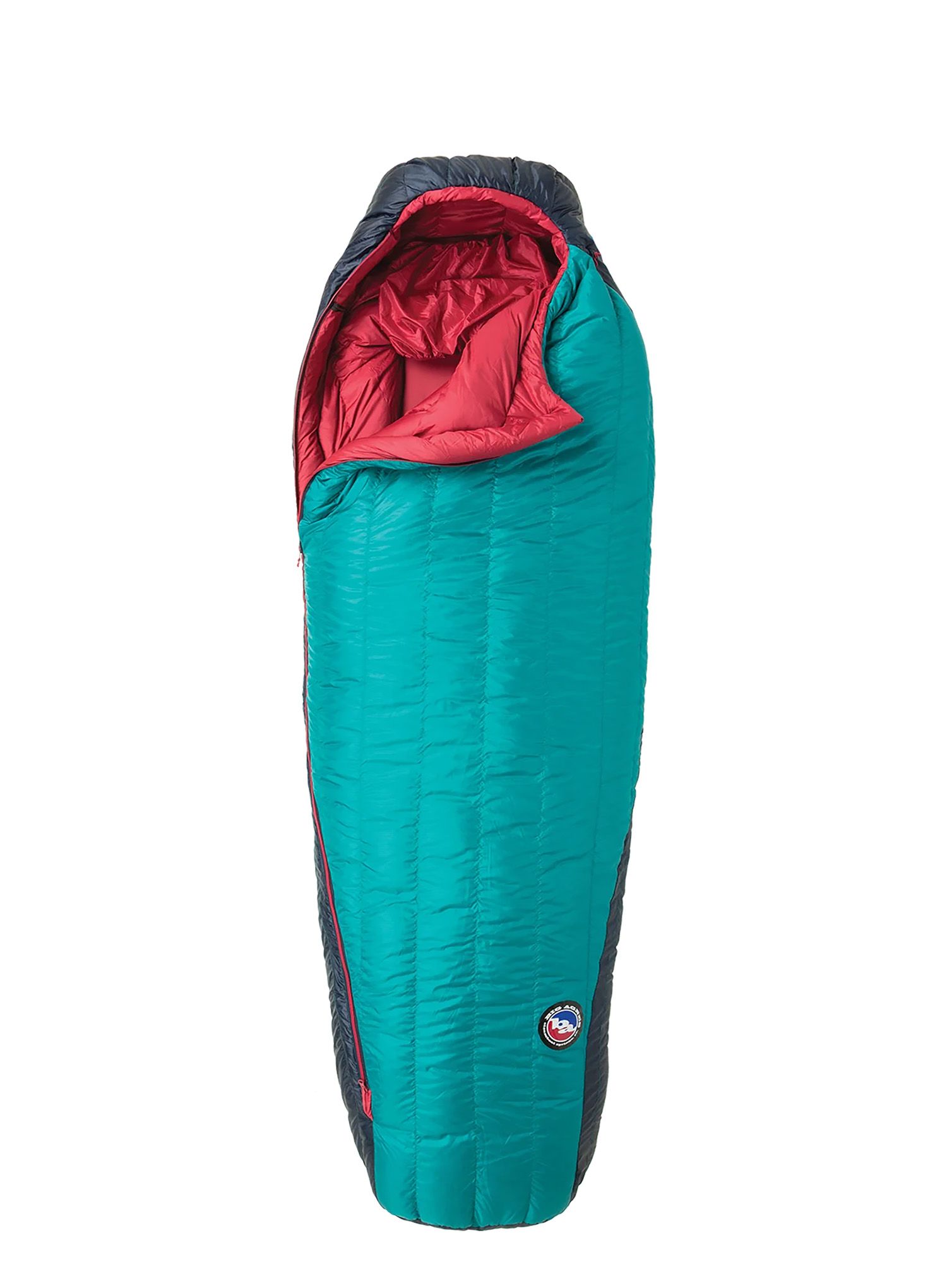 Perjana vreća za spavanje Big Agnes Daisy Mae 15 (168 cm) Petite Right - aqua/navy