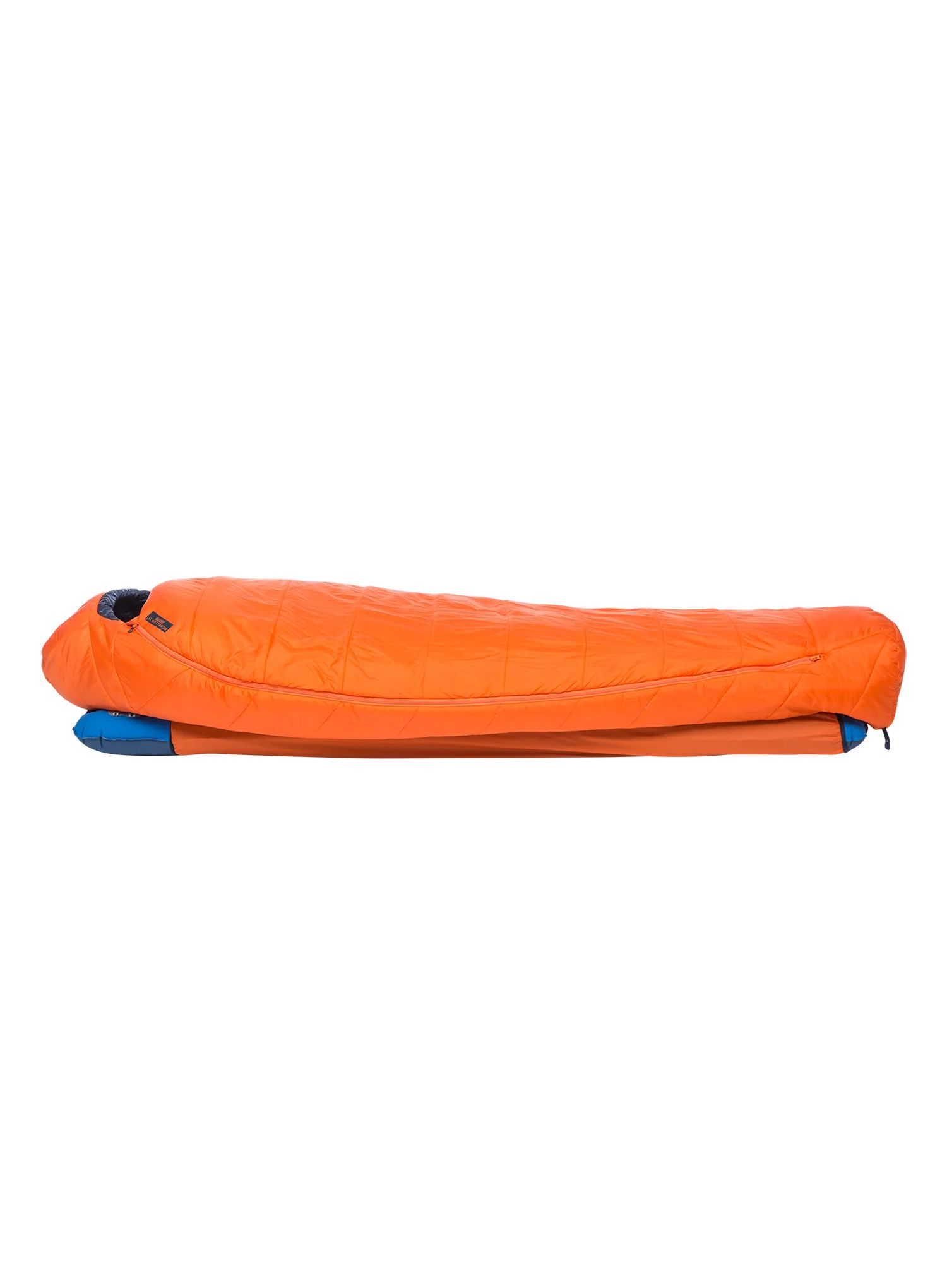 Sintetička vreća za spavanje Big Agnes Lost Dog 15 (183 cm) Regular Left - orange/navy