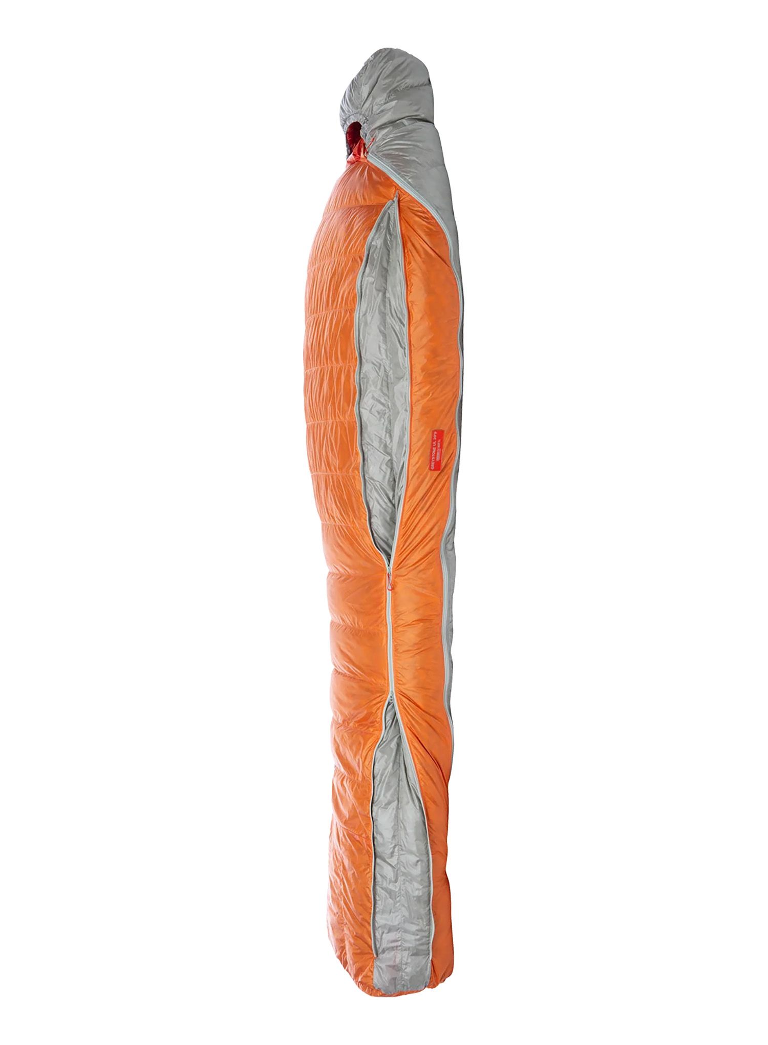 Perjana vreća za spavanje Big Agnes Torchlight Ul 30 (198 cm) Long Left - orange/gray
