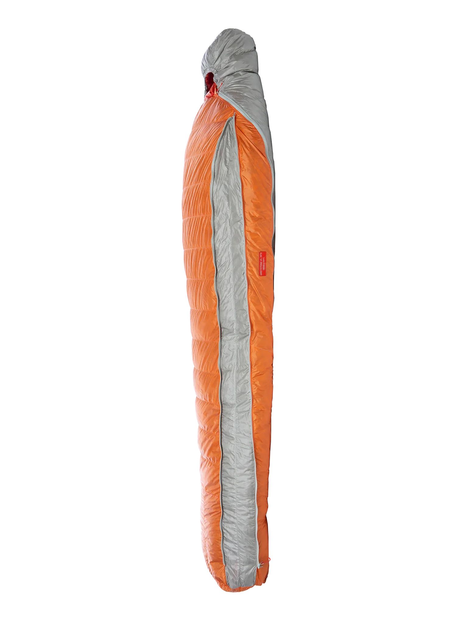 Perjana vreća za spavanje Big Agnes Torchlight Ul 30 (198 cm) Long Left - orange/gray
