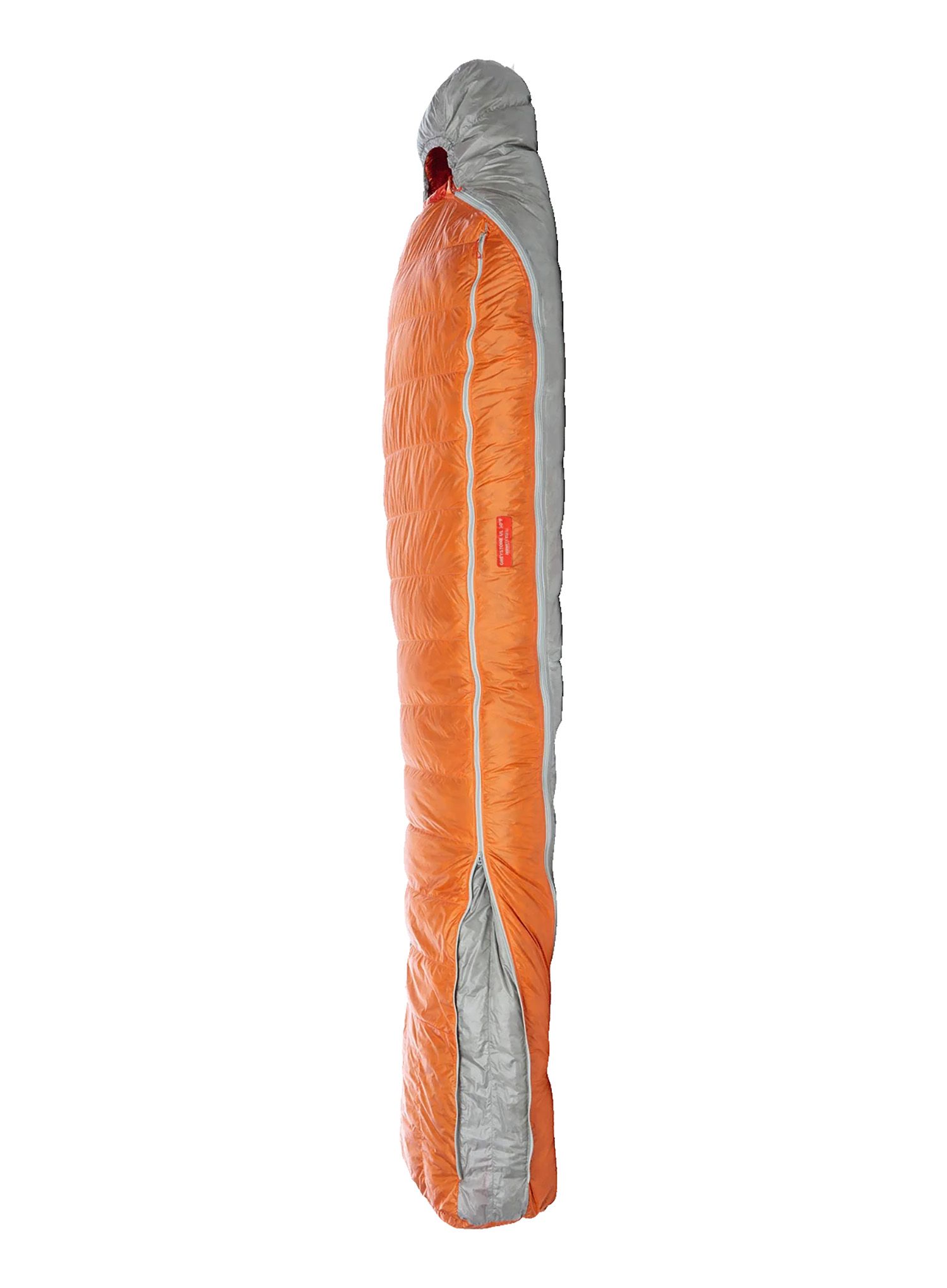 Perjana vreća za spavanje Big Agnes Torchlight Ul 30 (198 cm) Long Left - orange/gray