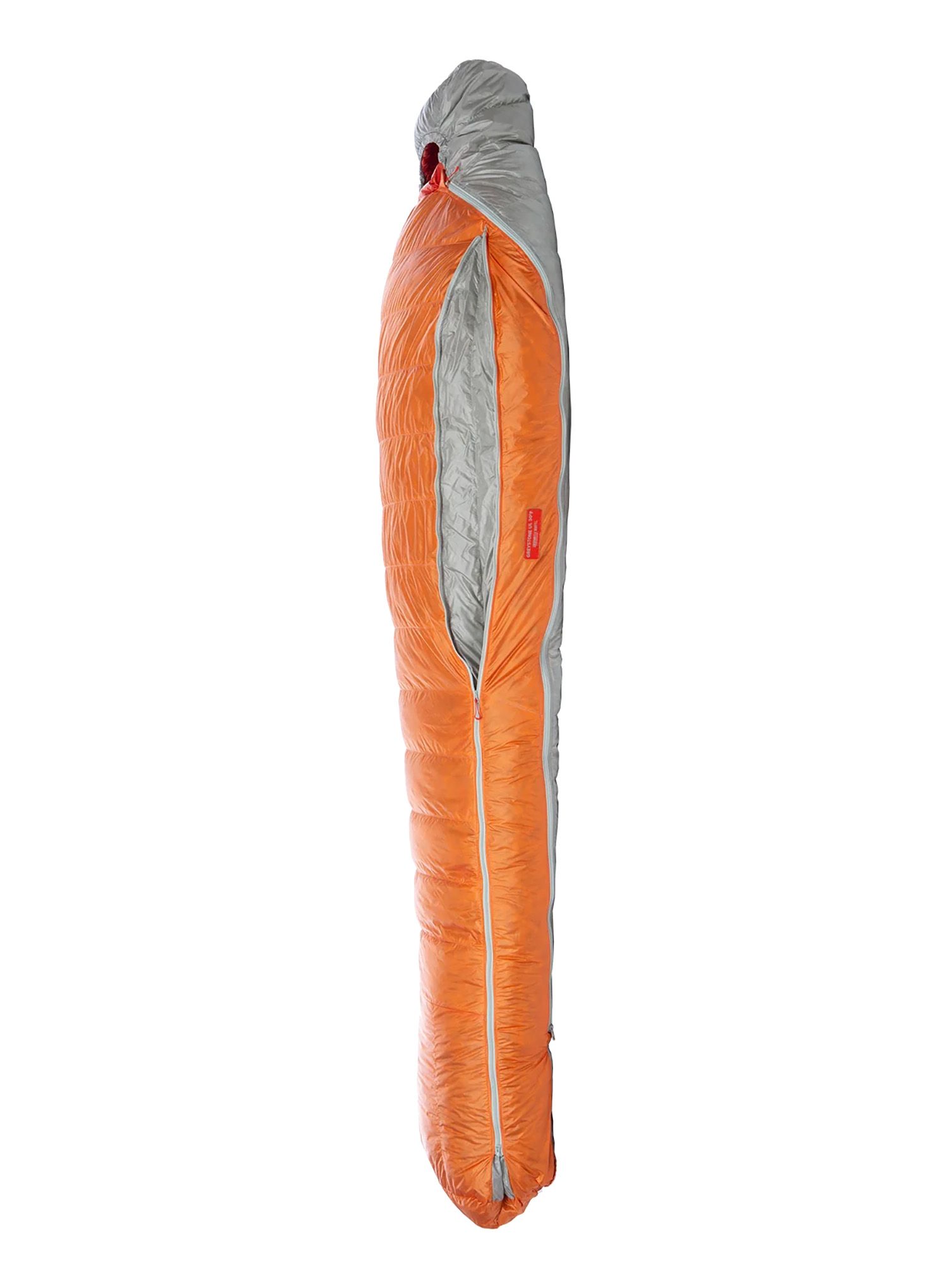Perjana vreća za spavanje Big Agnes Torchlight Ul 30 (198 cm) Long Left - orange/gray