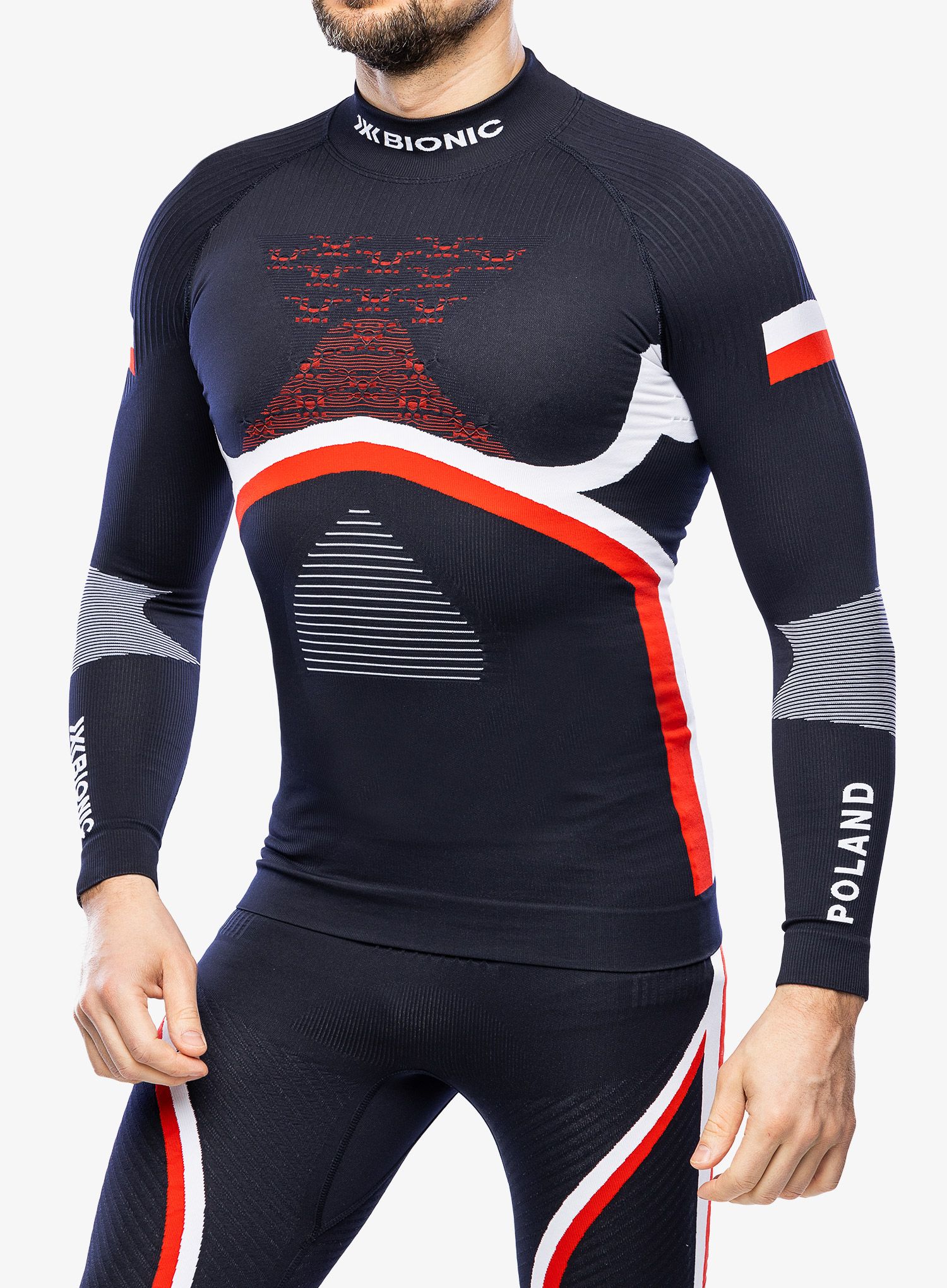 Termoaktivna dukserica X-Bionic Energy Accumulator 4.0 Patriot Shirt T-Neck